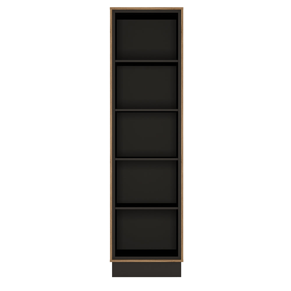 Brolo  Tall bookcase in Walnut and White
