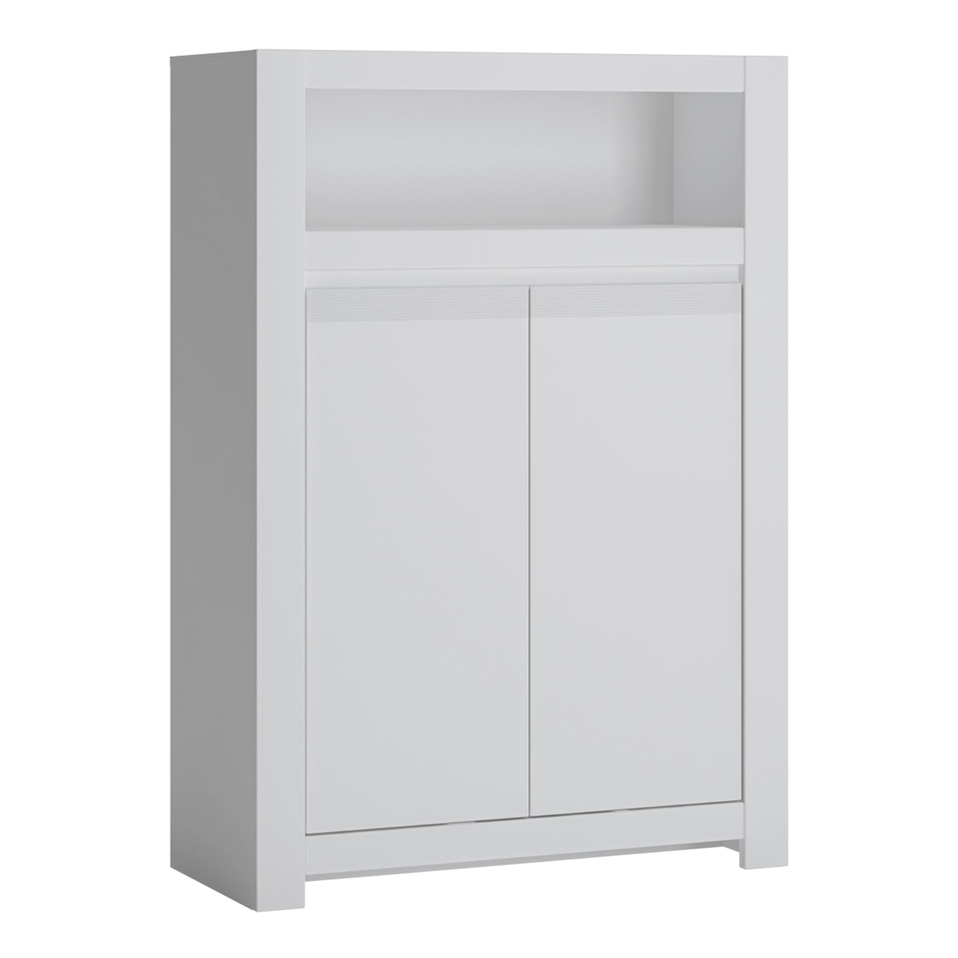 Novi  2 Door Cabinet in Alpine White