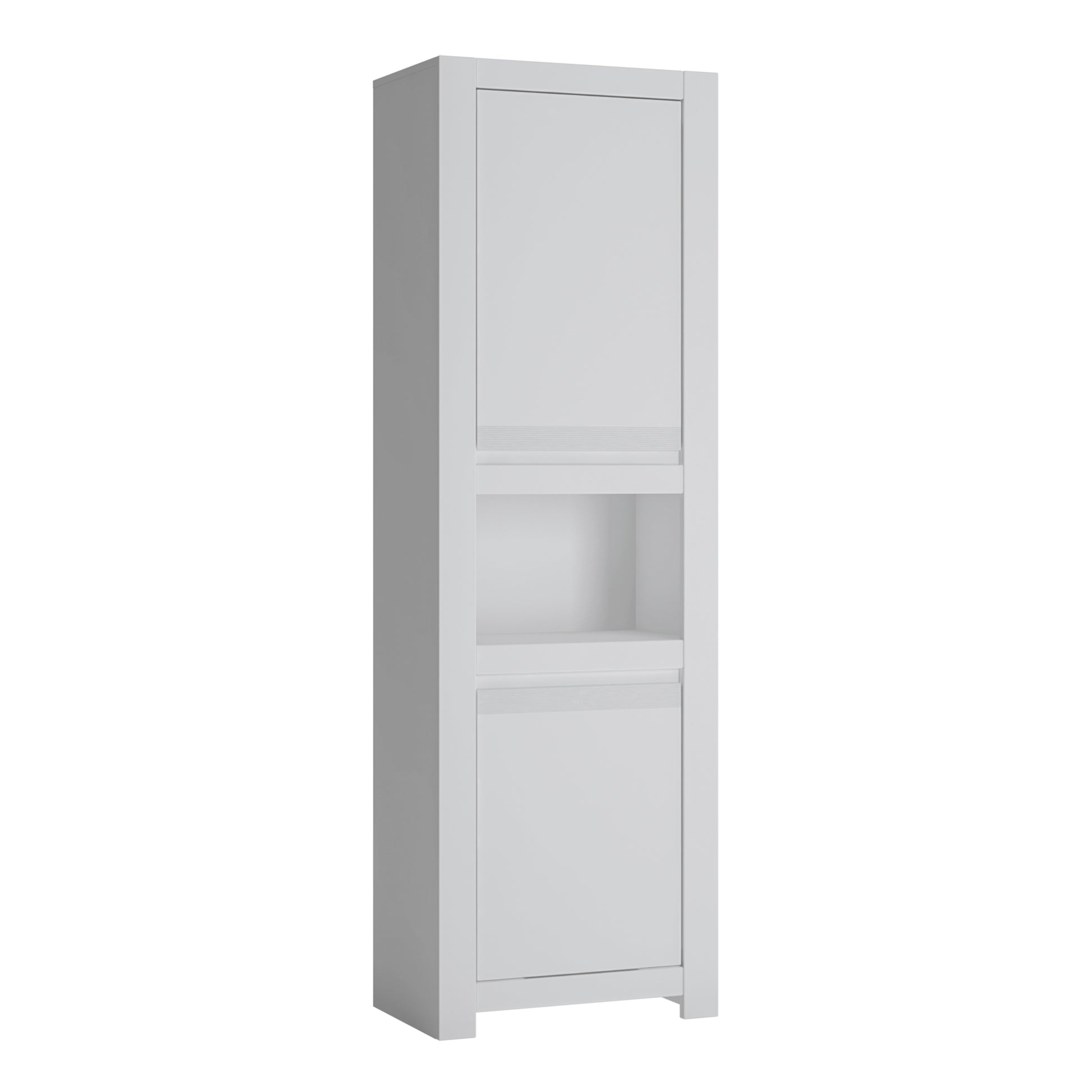 Novi  2 Door Chiffonier in Alpine White