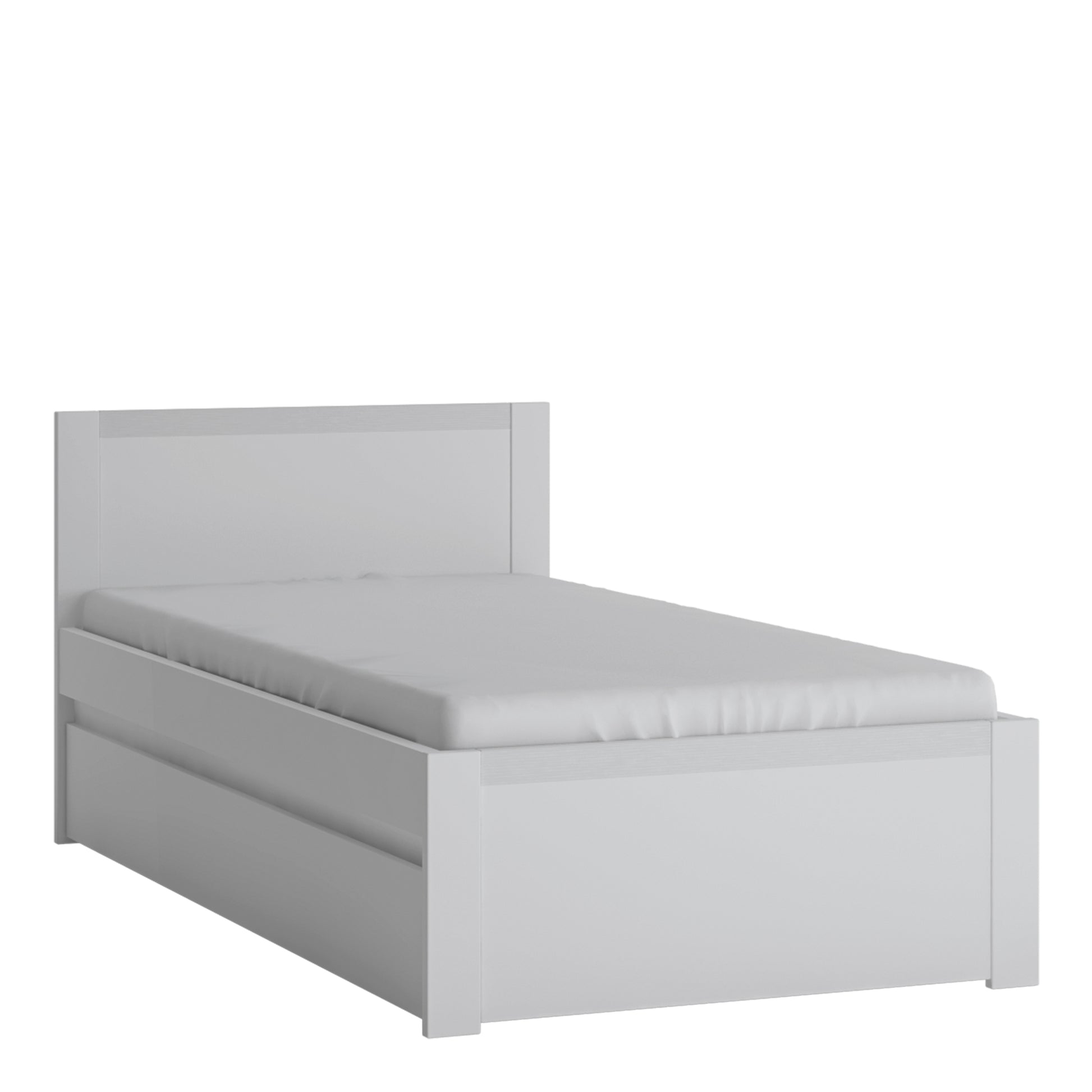 Novi  90cm Bed in Alpine White