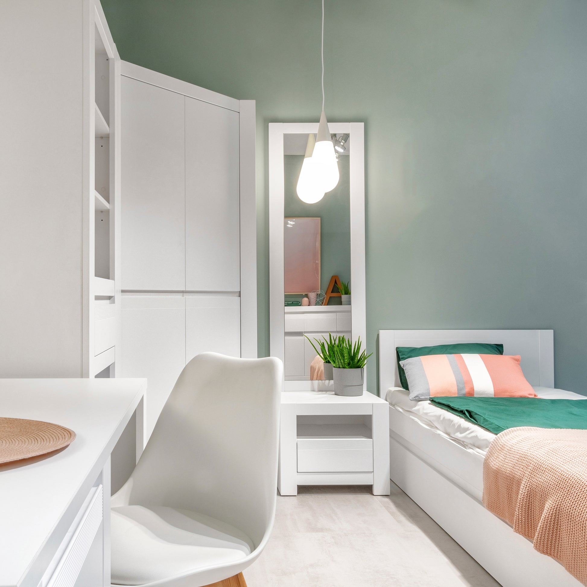 Novi  90cm Bed in Alpine White
