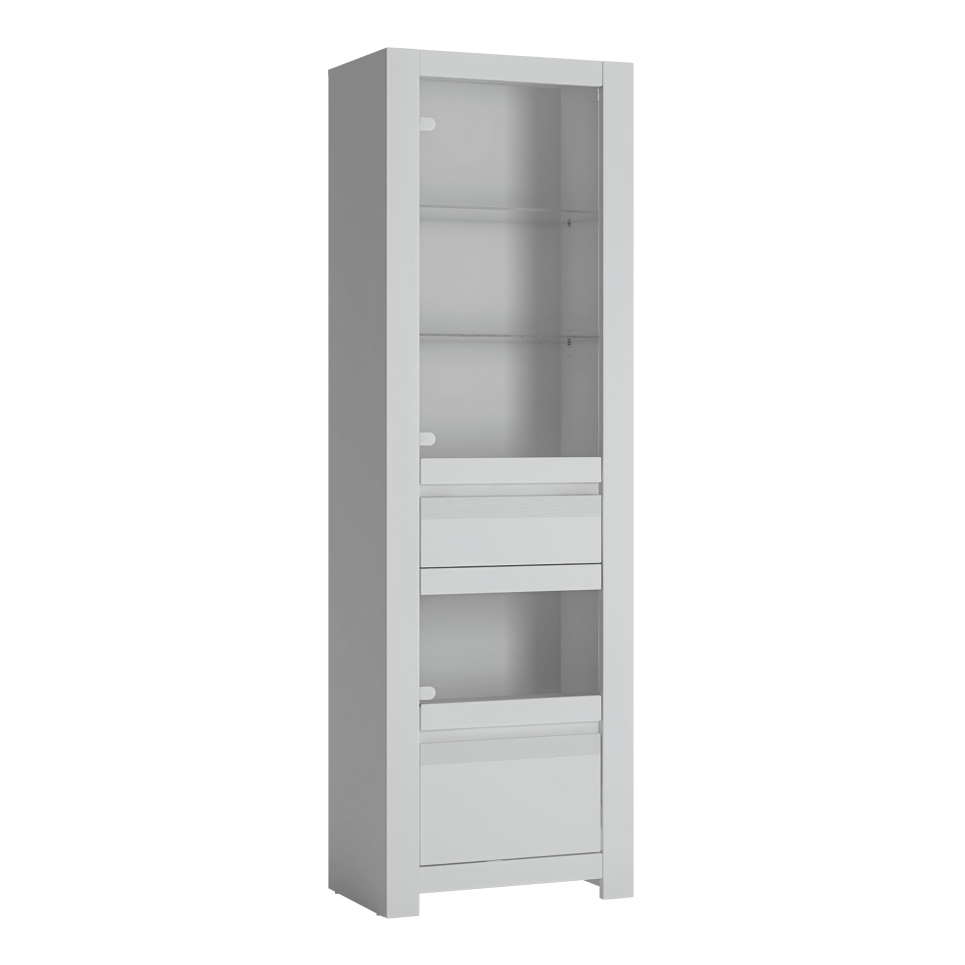 Novi  Display Cabinet in Alpine White