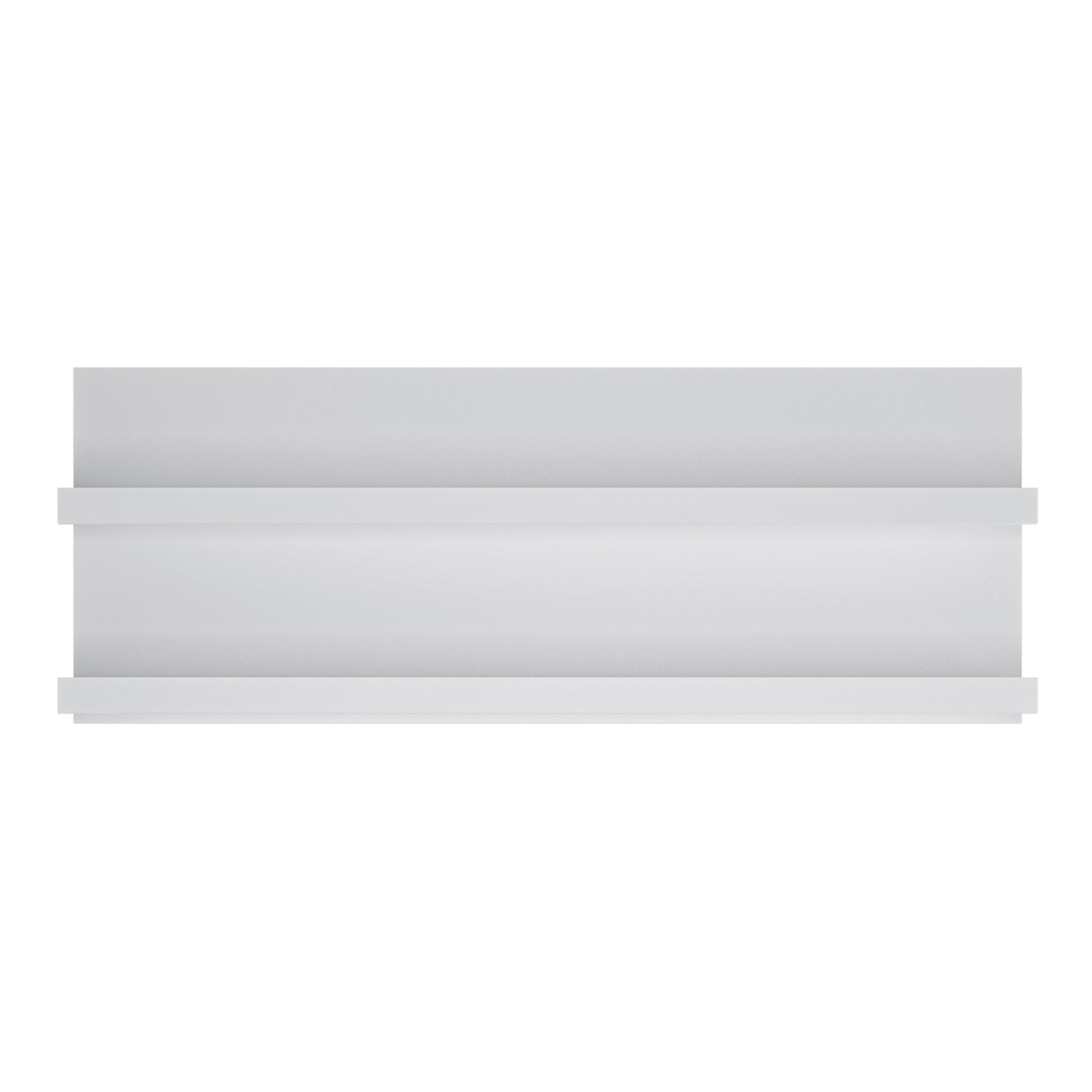 Fribo White Fribo 166 cm wide wall shelf in White