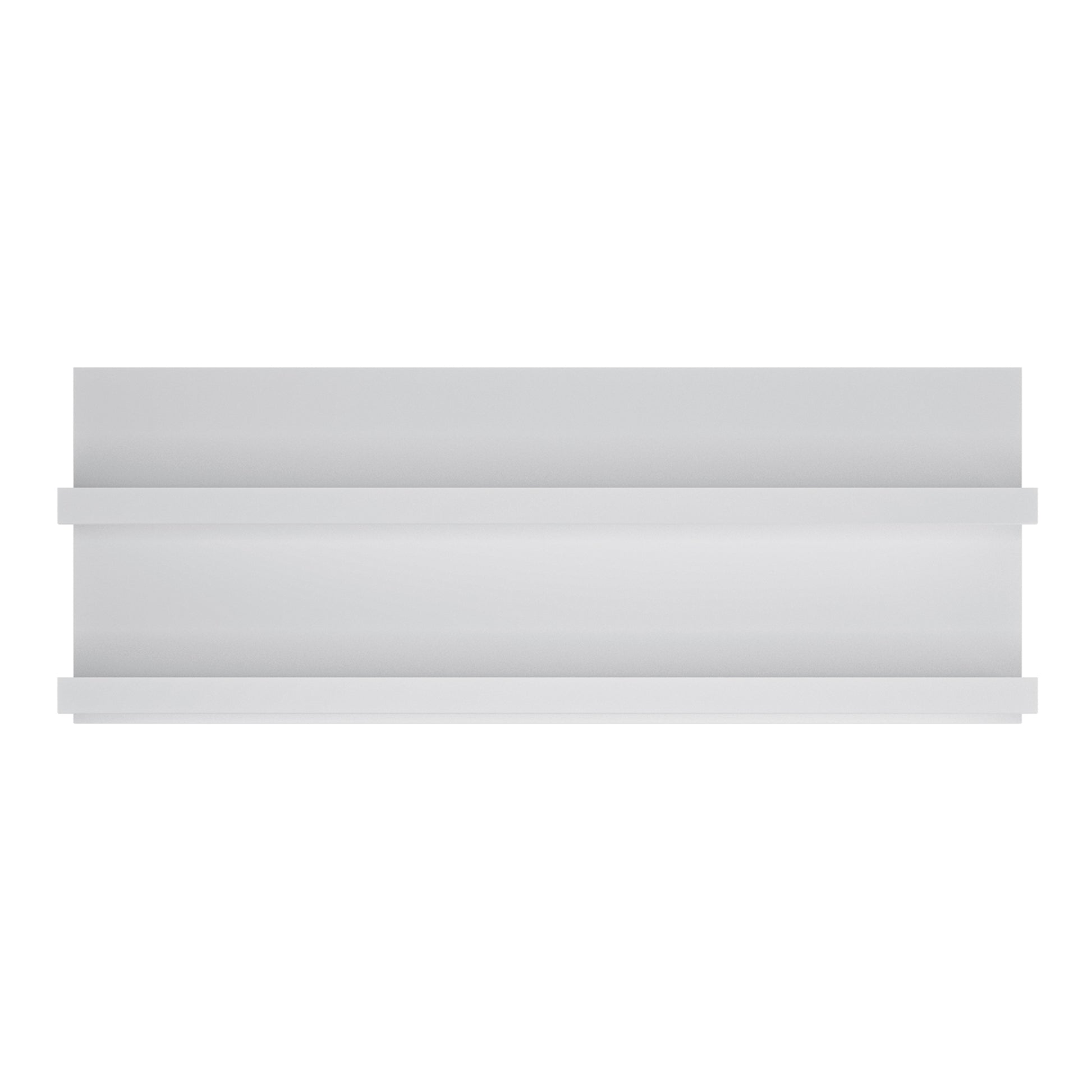Fribo White Fribo 166 cm wide wall shelf in White