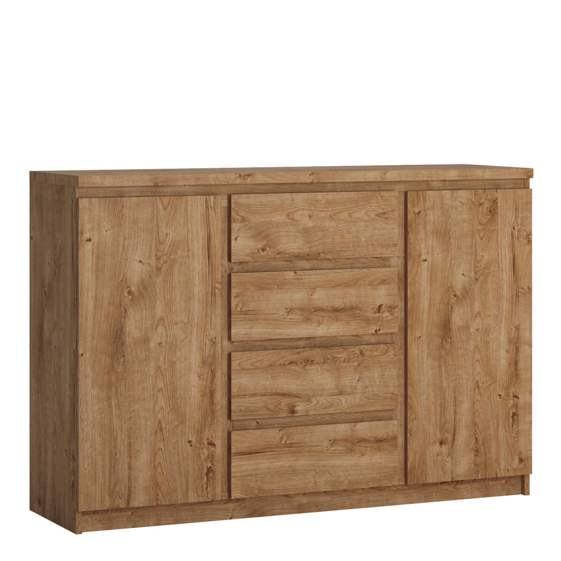 Fribo Oak Fribo 2 door 4 drawer sideboard in Oak