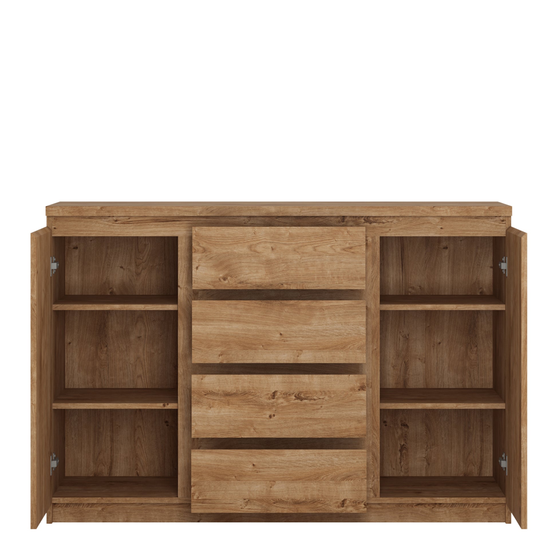 Fribo Oak Fribo 2 door 4 drawer sideboard in Oak