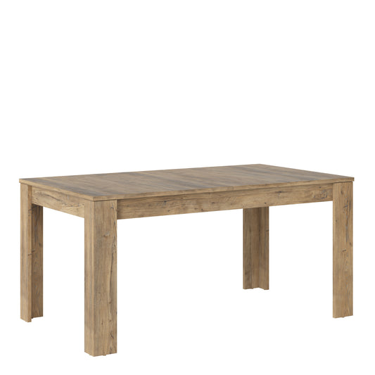 Rapallo  extending dining table 160-200cm in Chestnut and Matera Grey