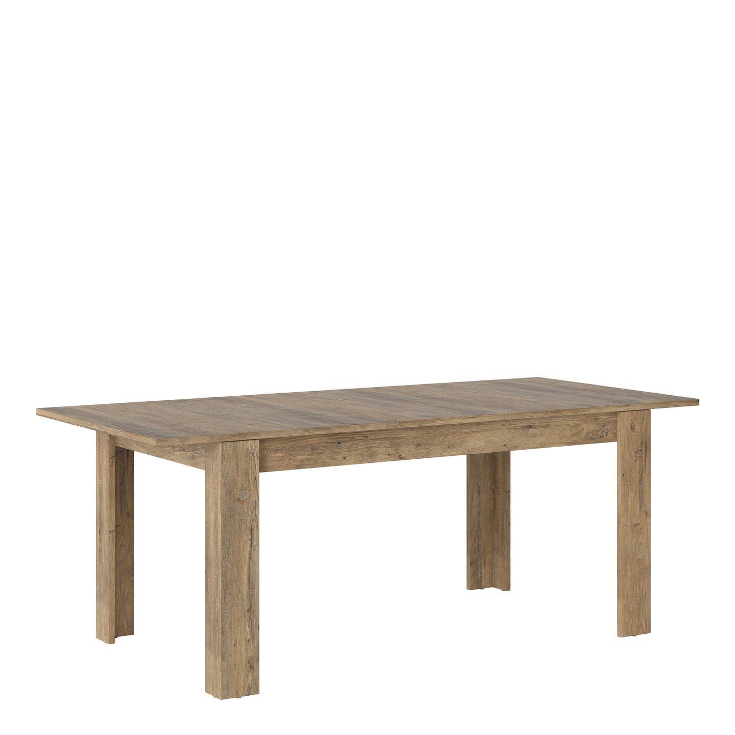 Rapallo  extending dining table 160-200cm in Chestnut and Matera Grey
