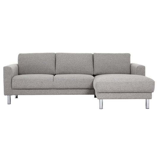Cleveland  Chaiselongue Sofa (RH) in Nova Light Grey