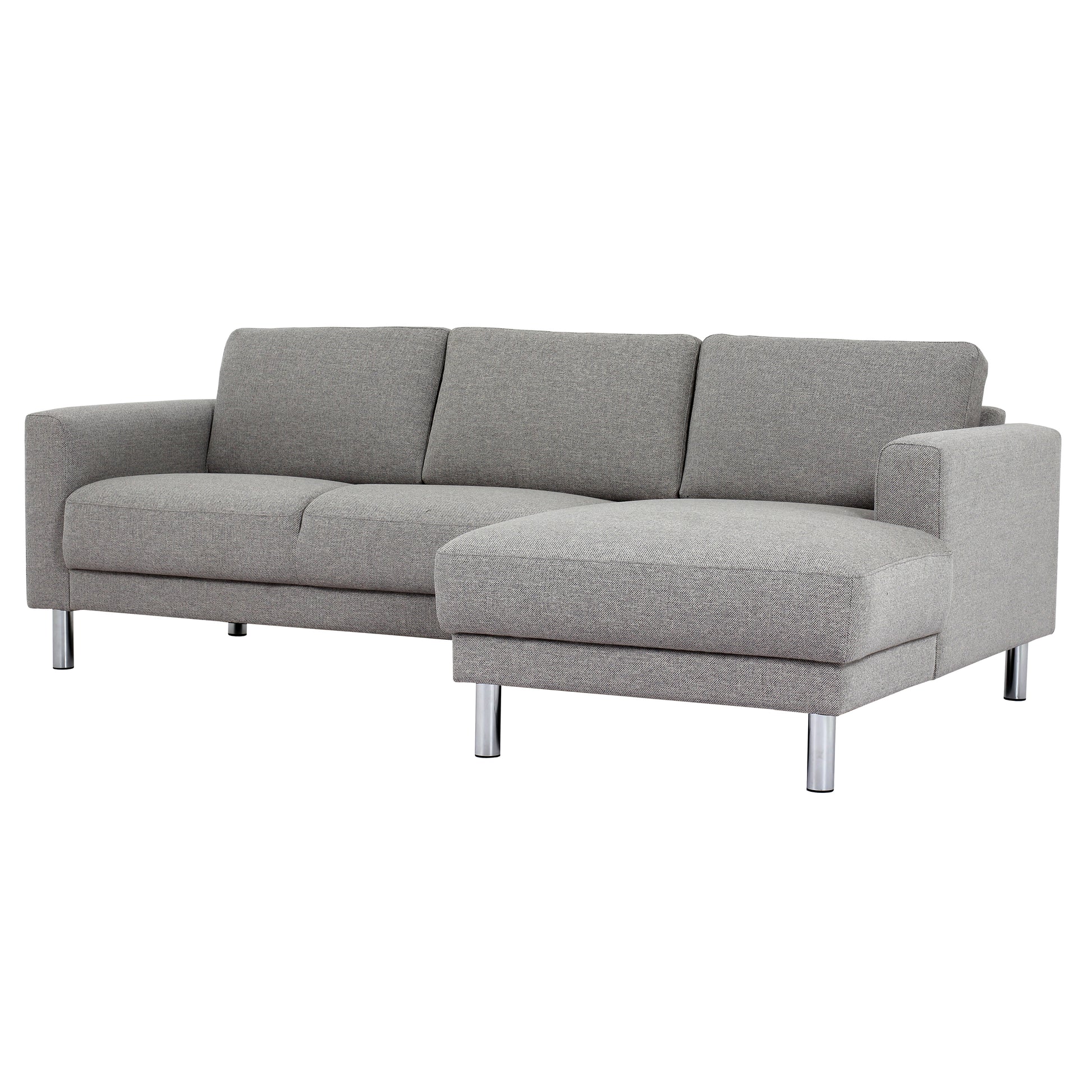 Cleveland  Chaiselongue Sofa (RH) in Nova Light Grey