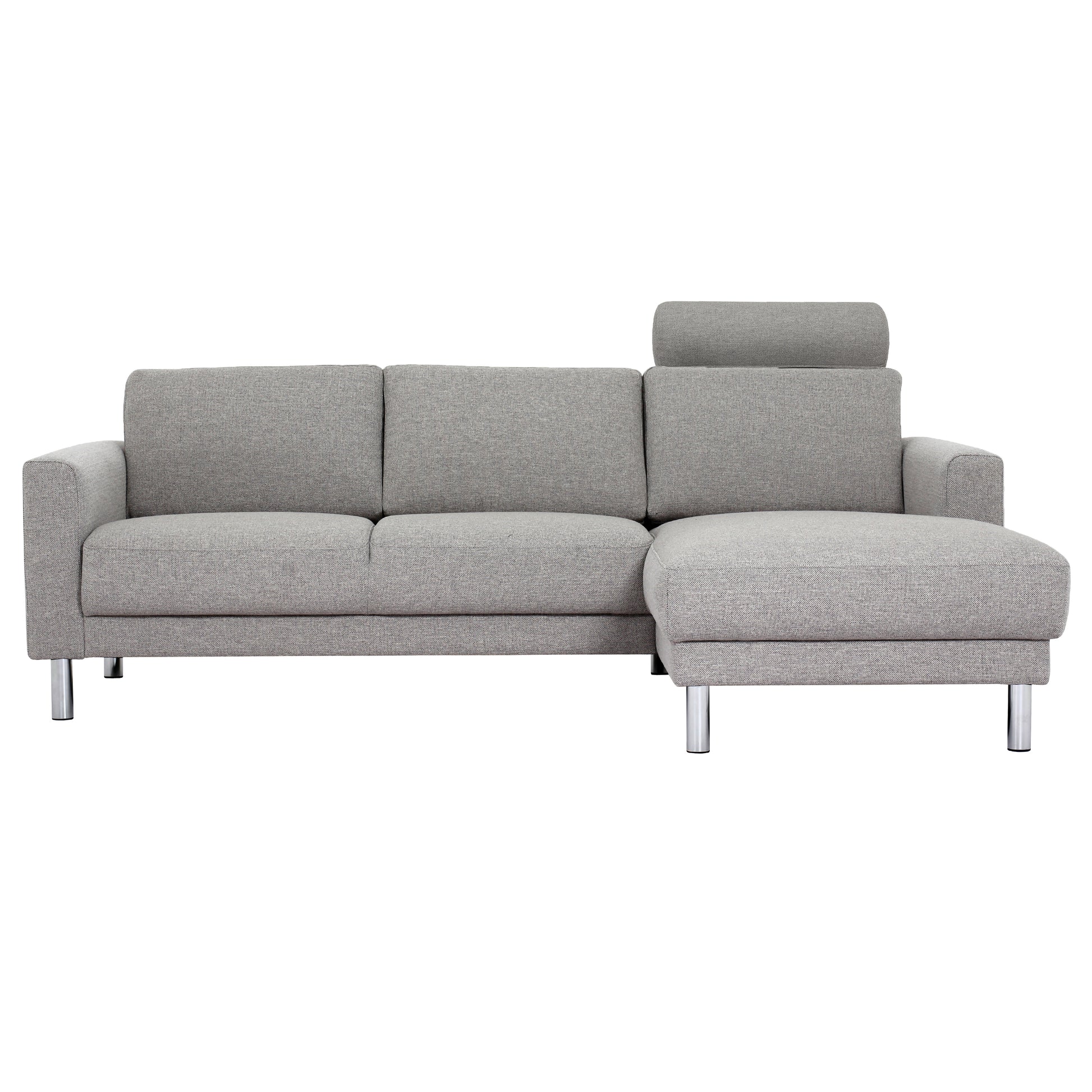 Cleveland  Chaiselongue Sofa (LH) in Nova Light Grey