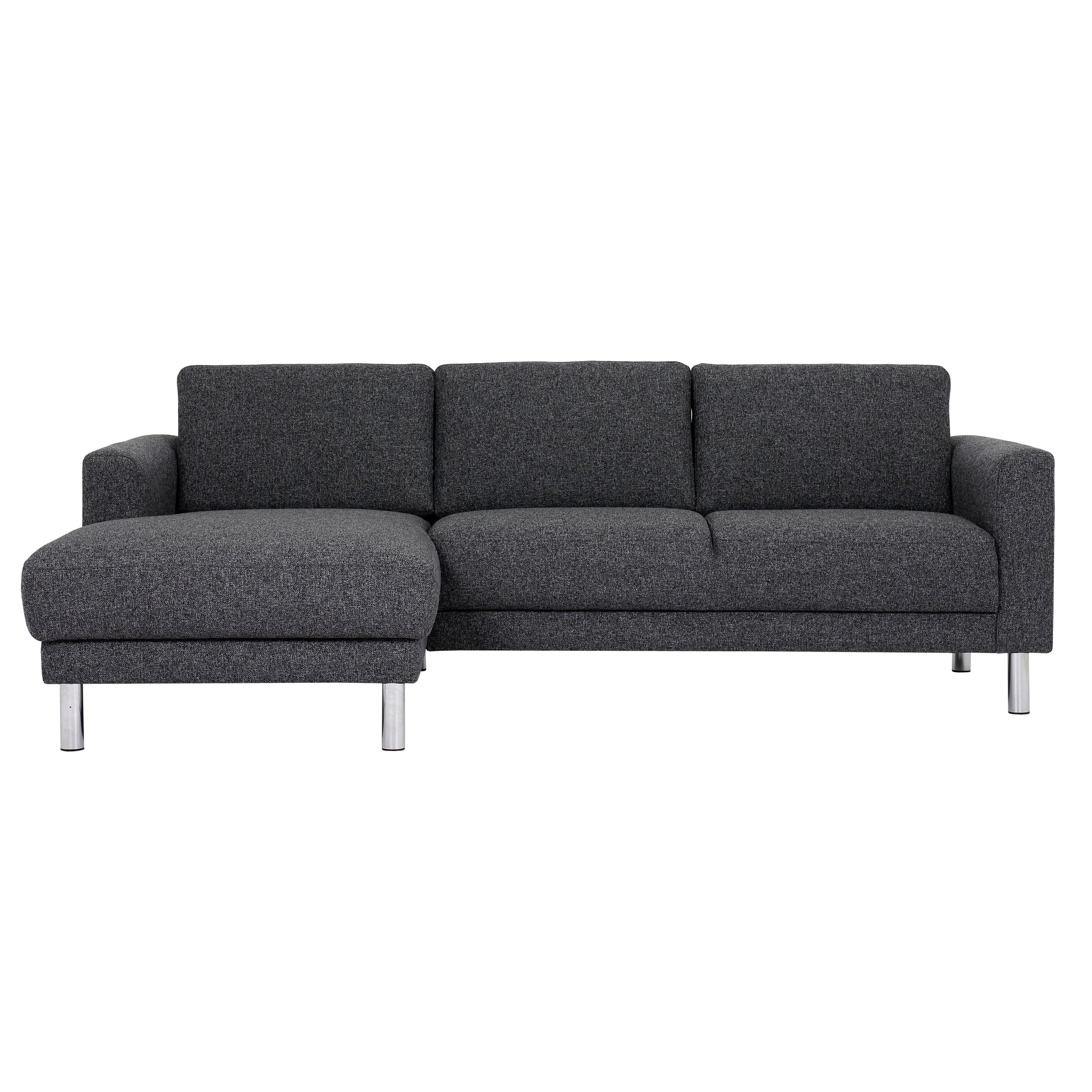 Cleveland  Chaiselongue Sofa (LH) in Nova Anthracite