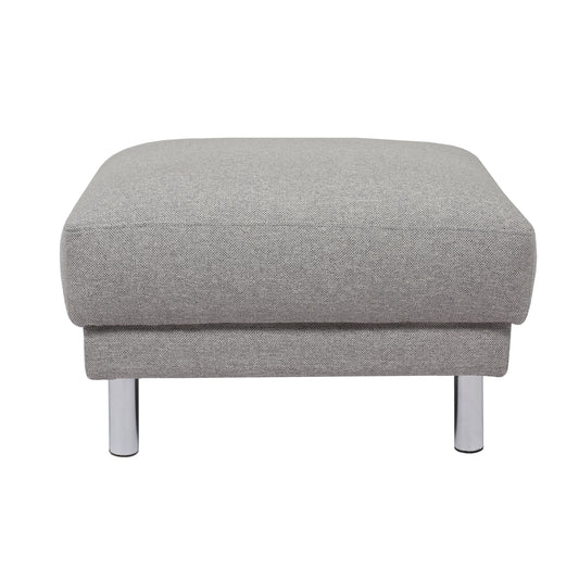 Cleveland  Footstool in Nova Light Grey