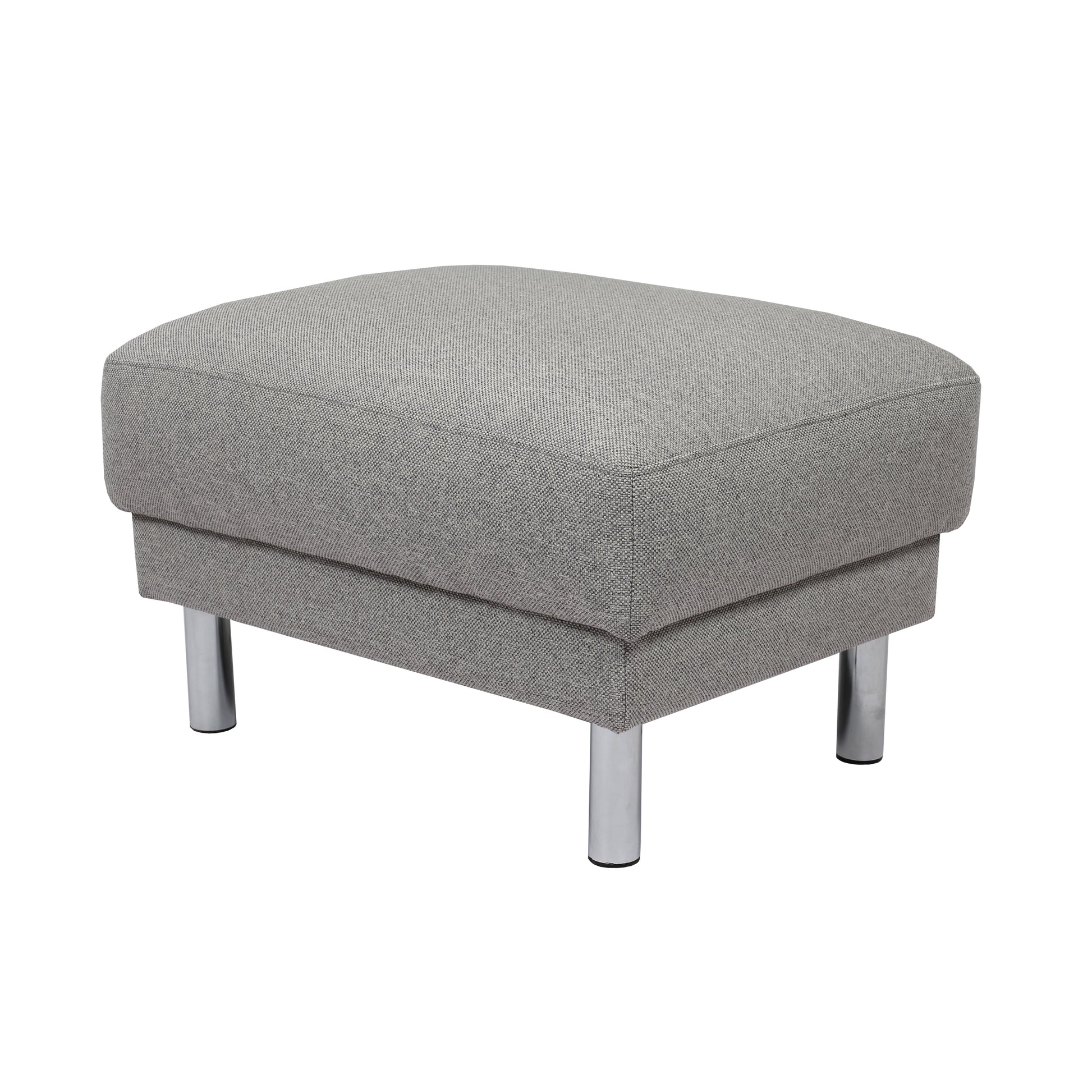 Cleveland  Footstool in Nova Light Grey