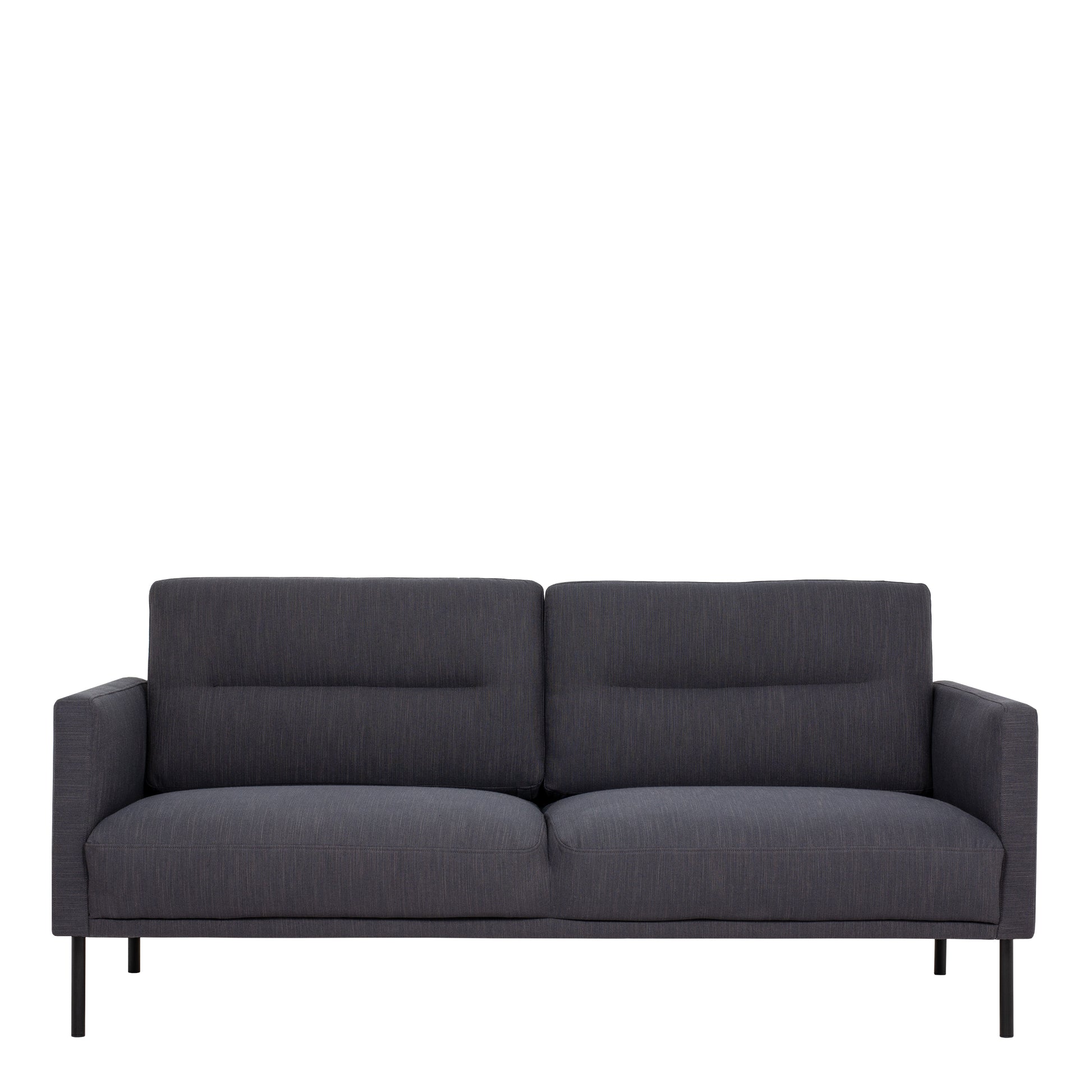 Larvik  2.5 Seater Sofa - Anthracite, Black Legs