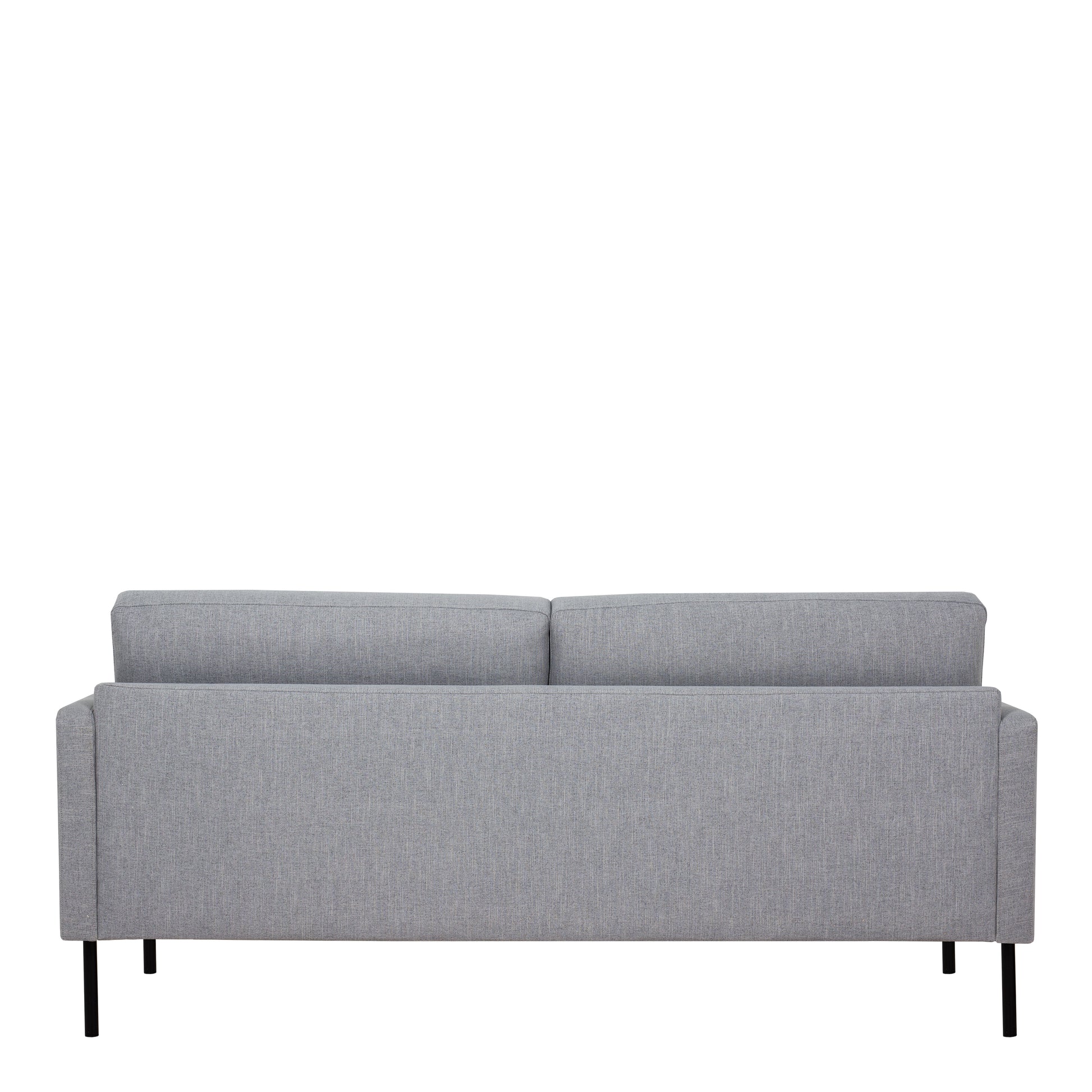 Larvik  2.5 Seater Sofa - Grey, Black Legs