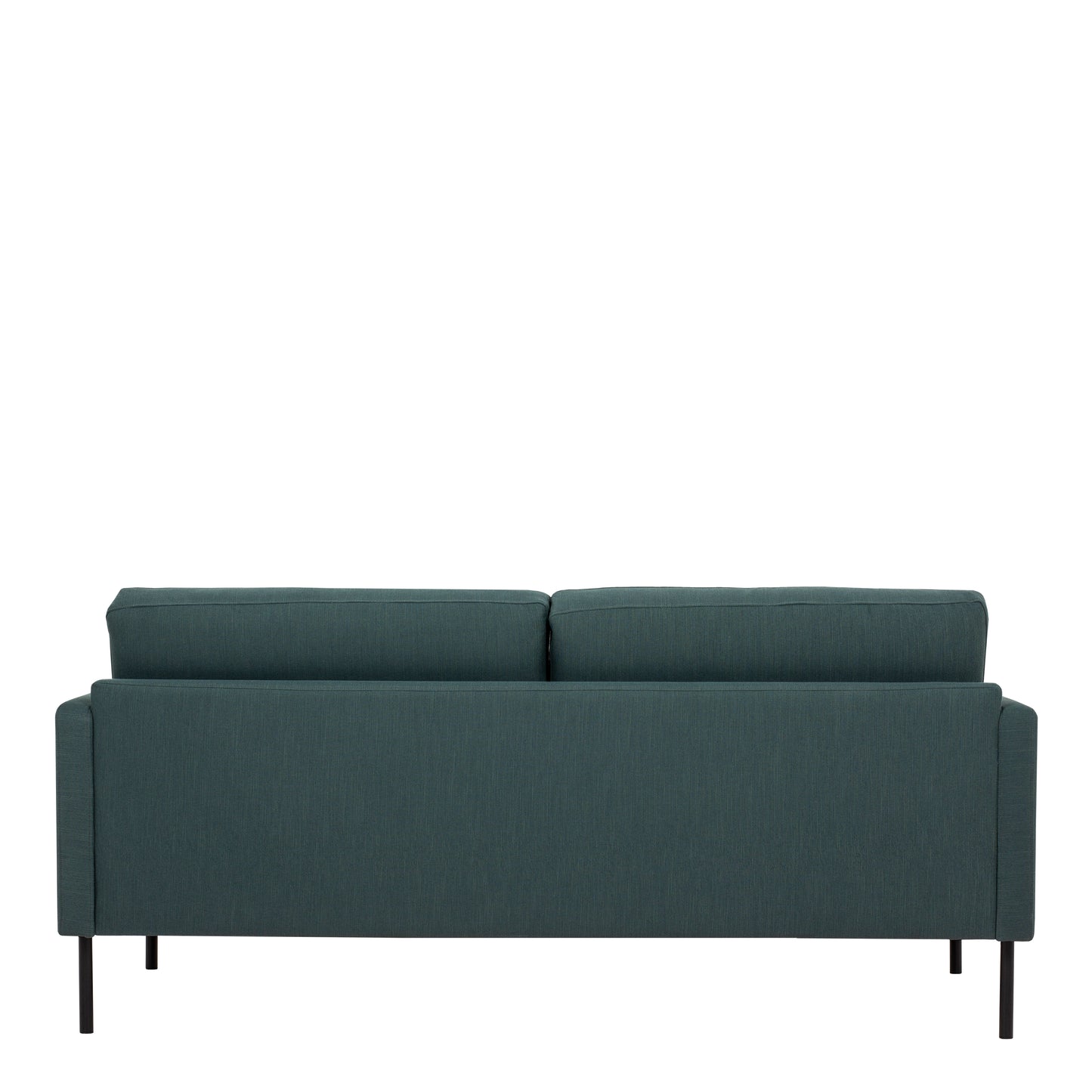 Larvik  2.5 Seater Sofa - Dark Green, Black Legs
