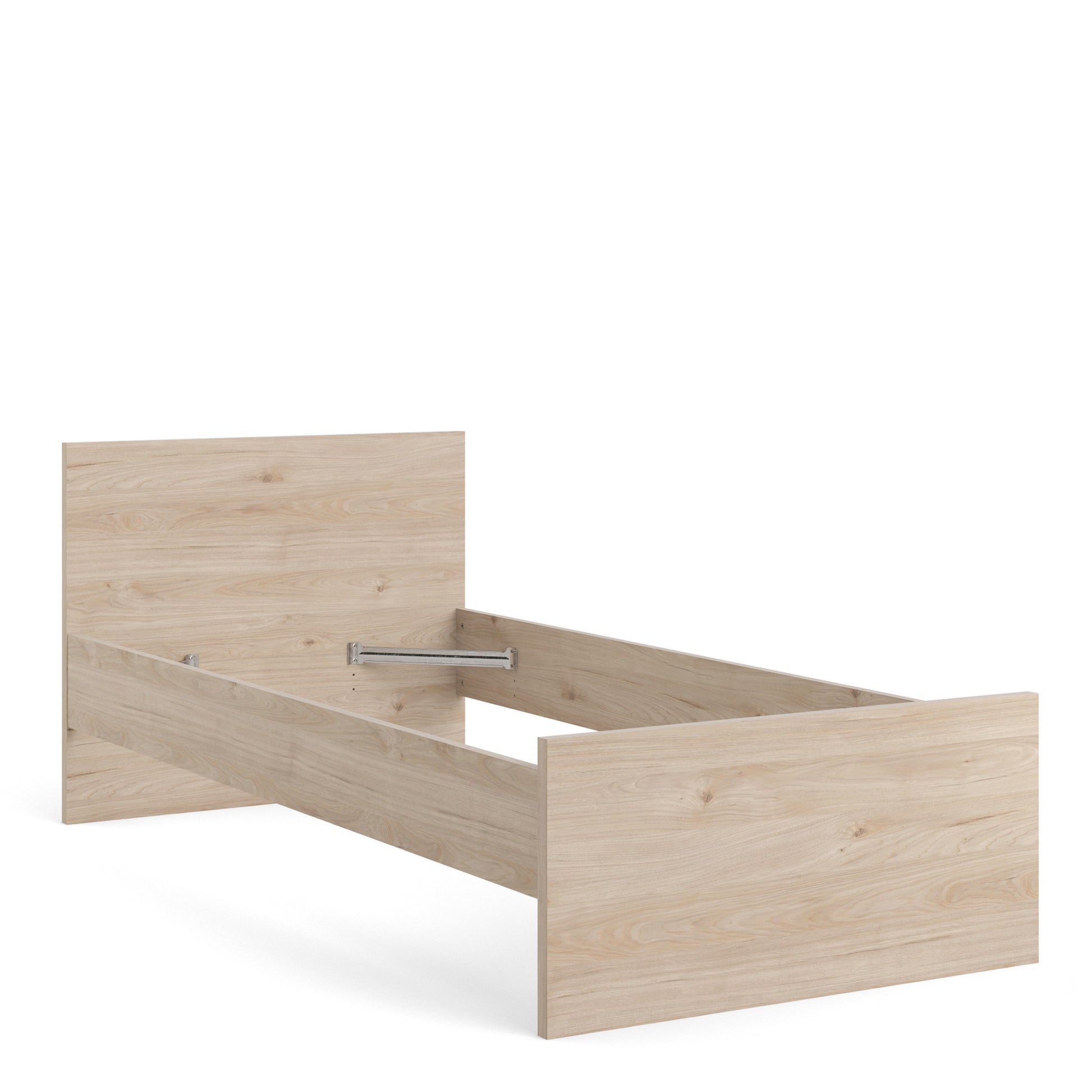 Naia  Single Bed 3ft (90x190) Jackson Hickory Oak structure