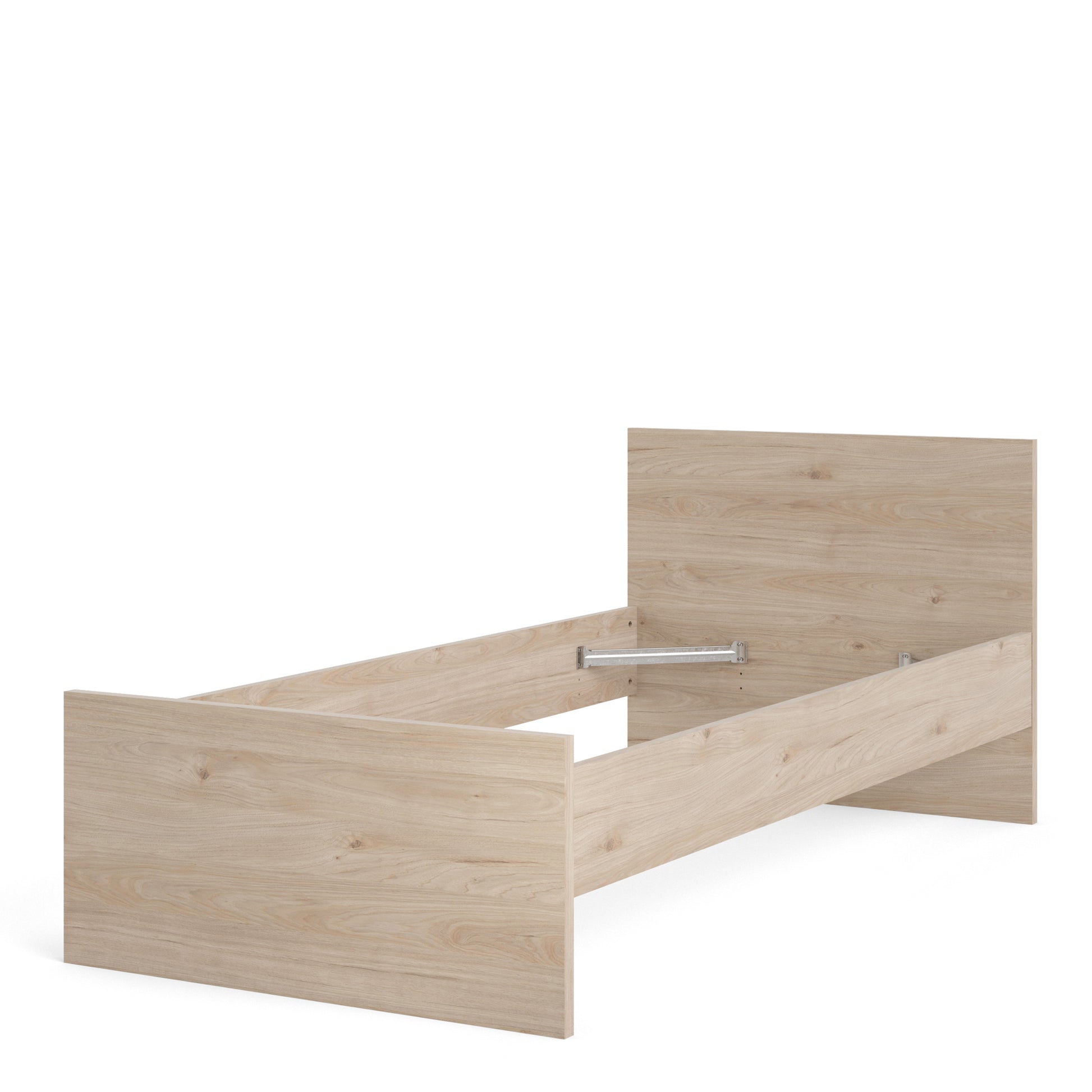 Naia  Single Bed 3ft (90x190) Jackson Hickory Oak structure