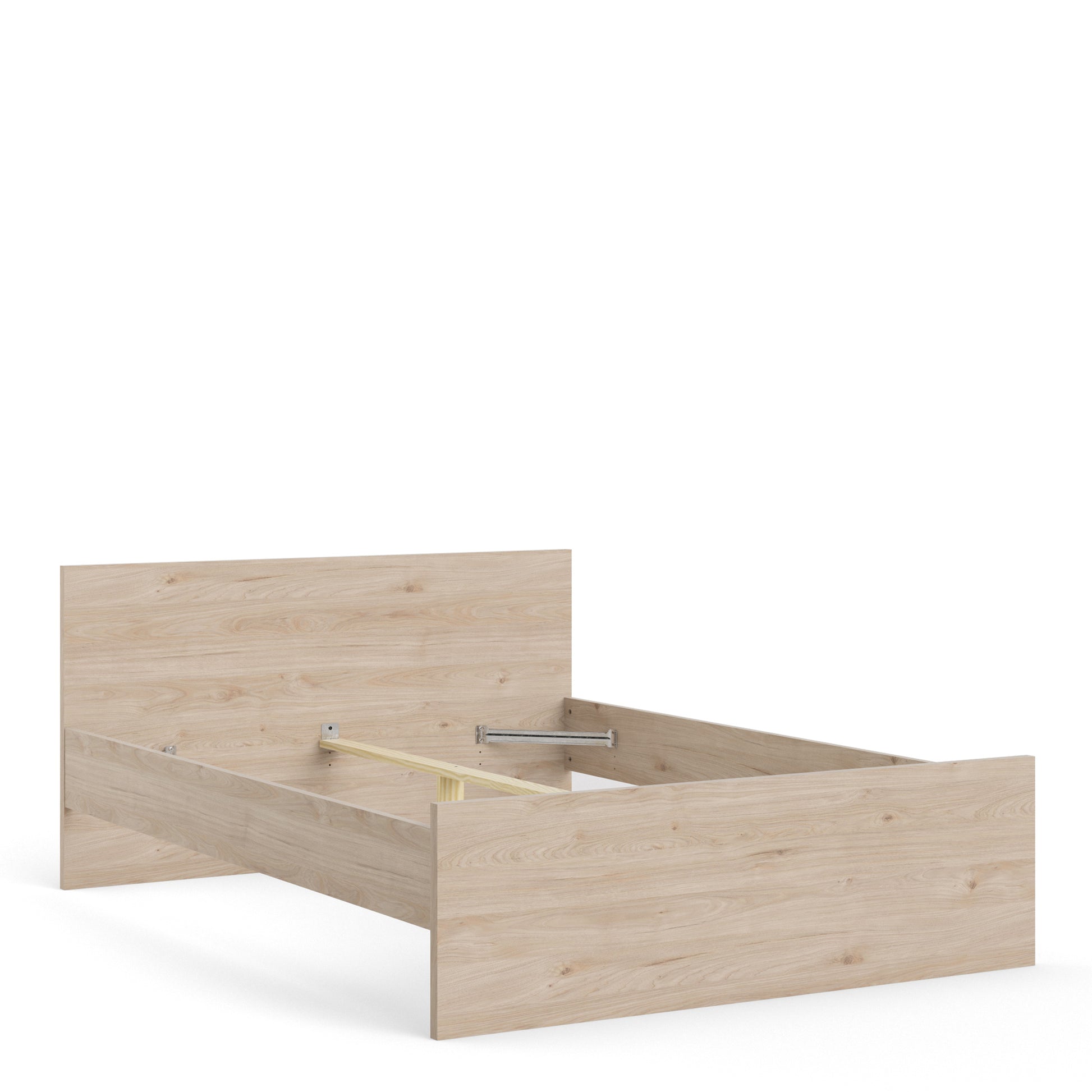 Naia  Double Bed 4ft6 (140x190) Jackson Hickory Oak structure