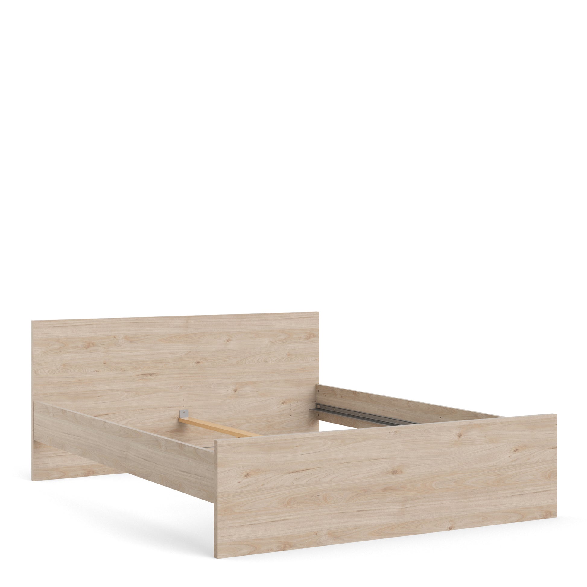 Naia  Euro King Bed (160x200) Jackson Hickory Oak structure