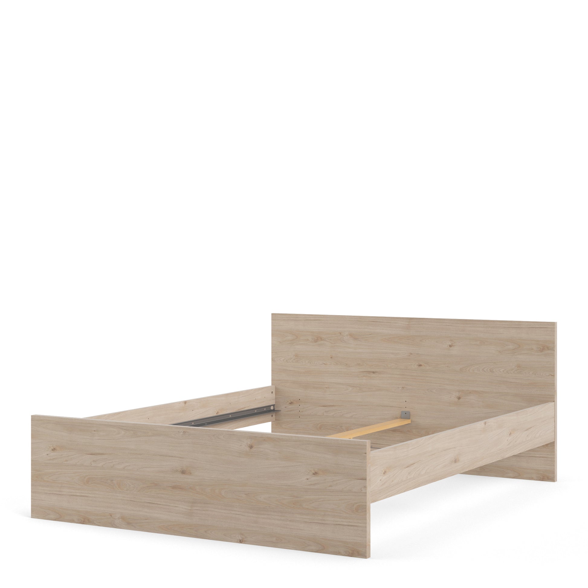 Naia  Euro King Bed (160x200) Jackson Hickory Oak structure