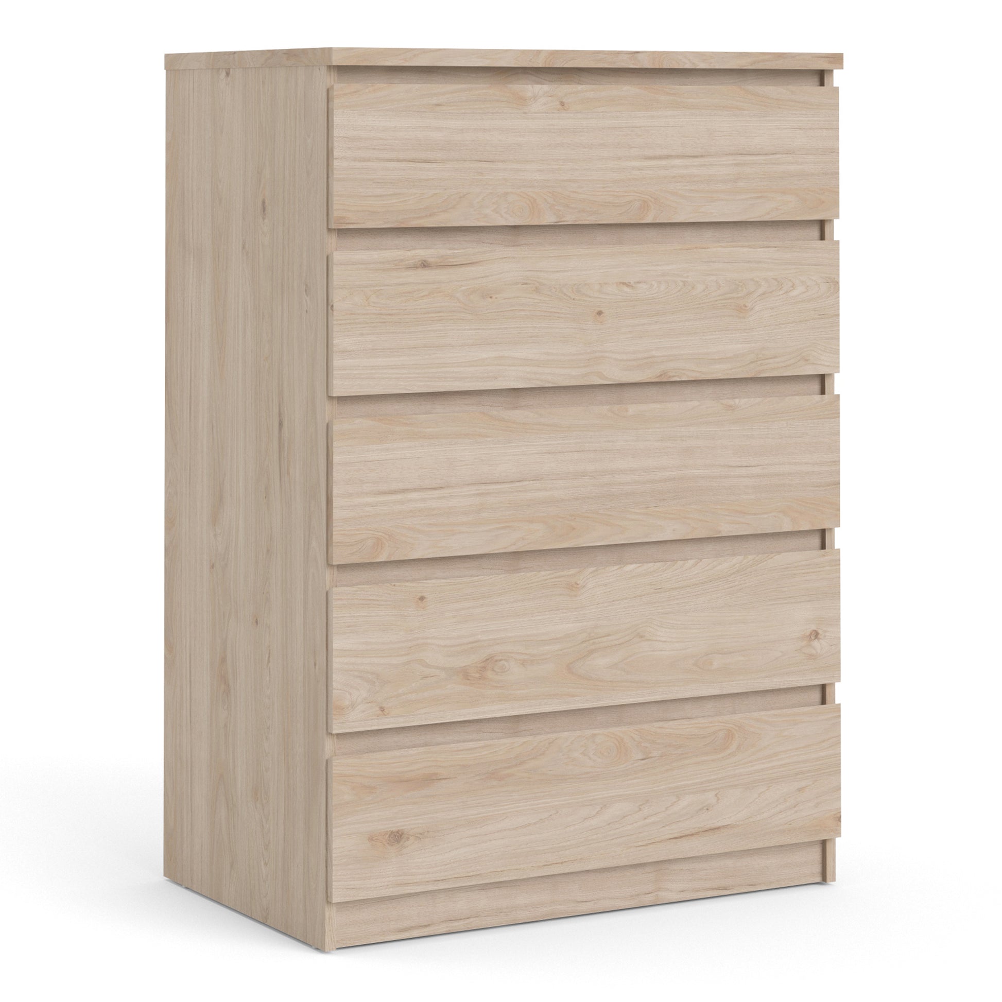 Naia  Chest of 5 Drawers in Jackson Hickory Oak