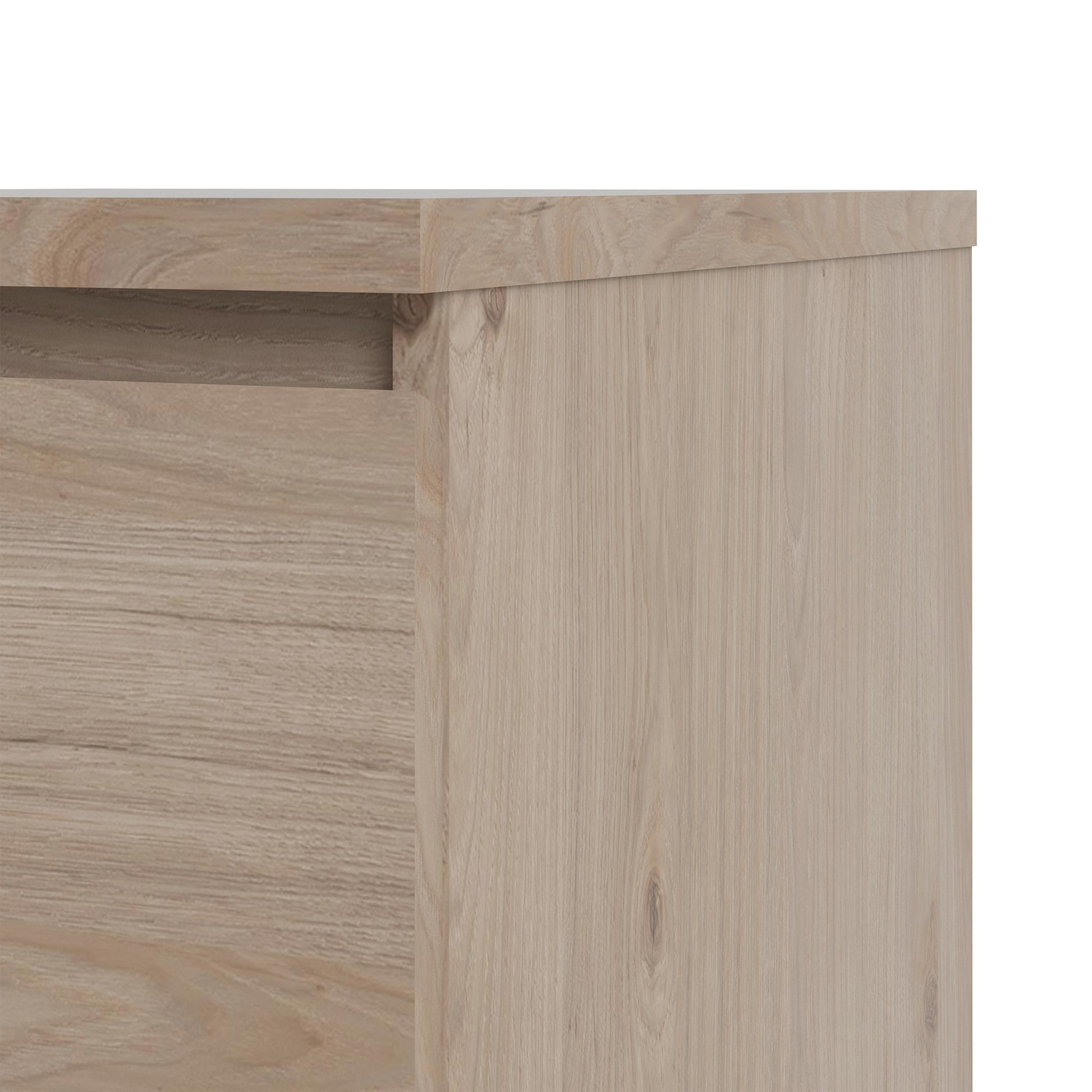Naia  Narrow Chest of 5 Drawers in Jackson Hickory Oak