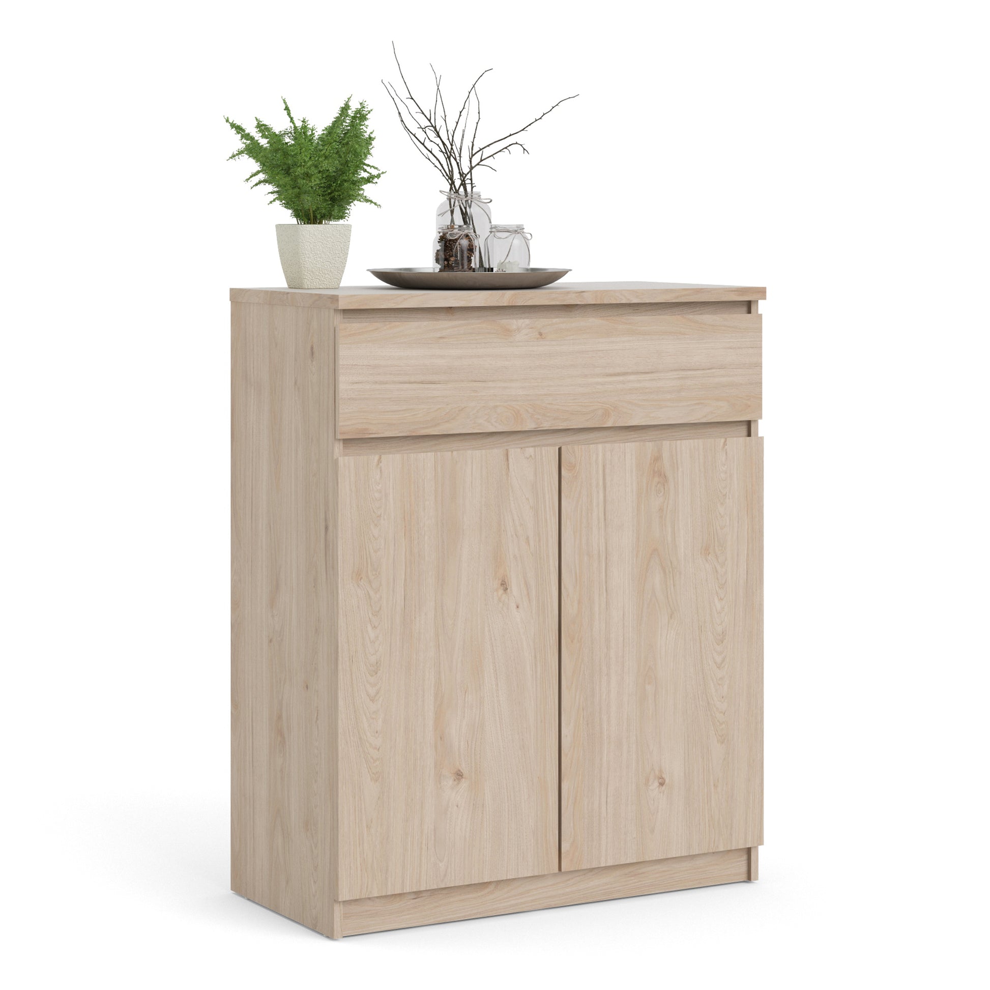 Naia  Sideboard 1 Drawer 2 Doors in Jackson Hickory Oak