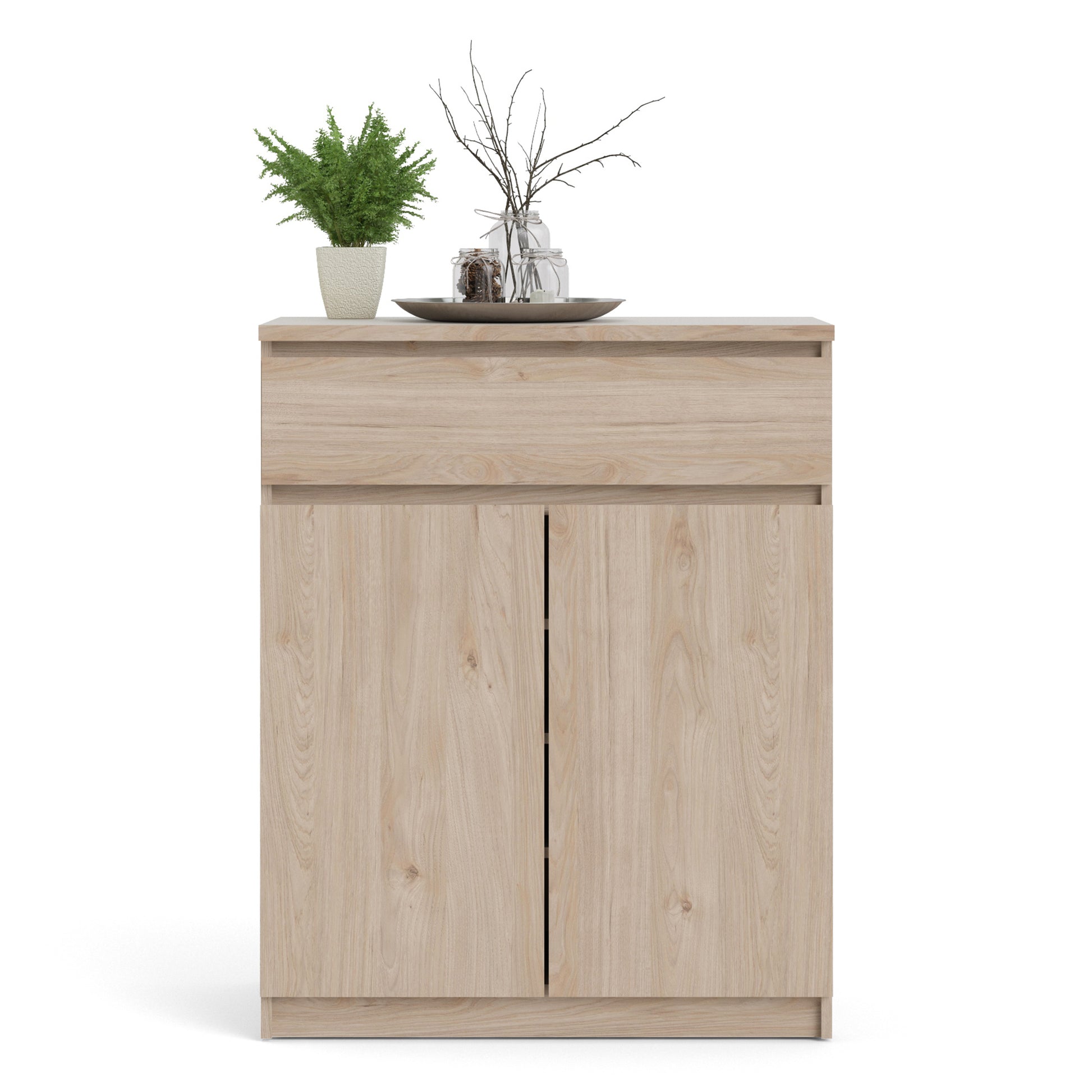 Naia  Sideboard 1 Drawer 2 Doors in Jackson Hickory Oak