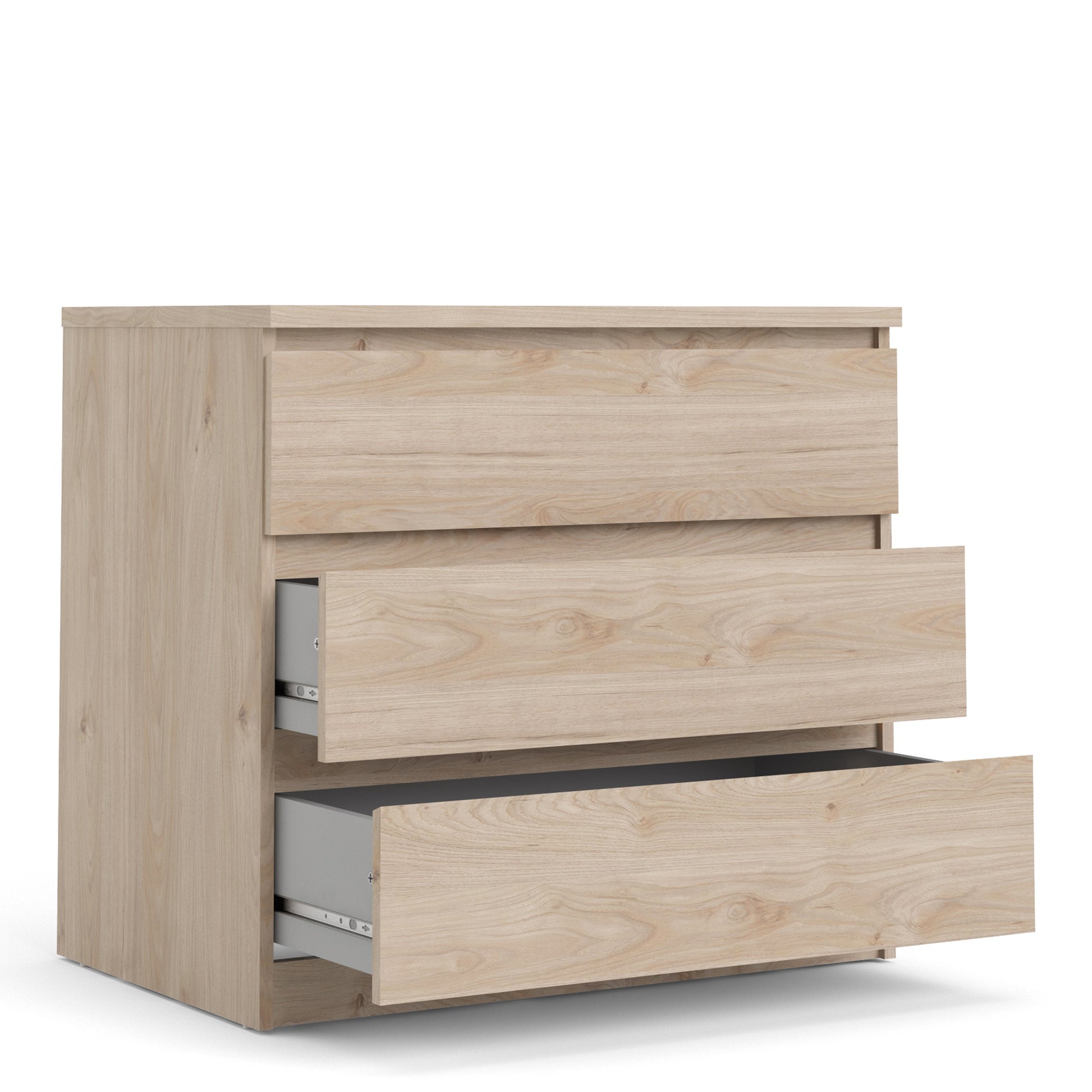 Naia  Chest of 3 Drawers in Jackson Hickory Oak