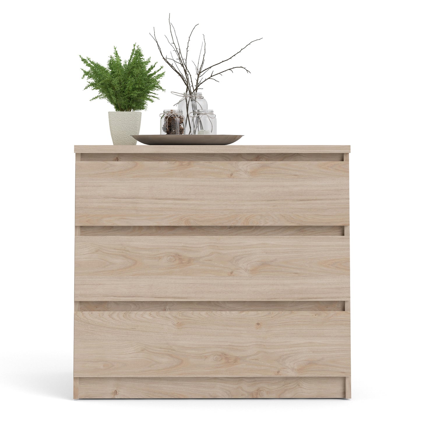 Naia  Chest of 3 Drawers in Jackson Hickory Oak