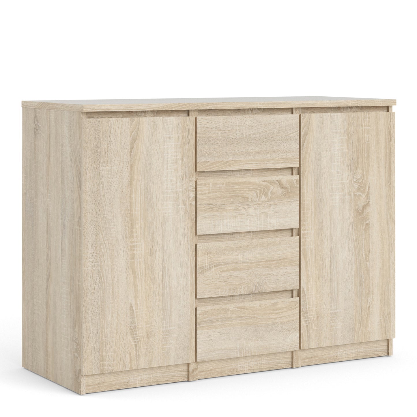 Naia  Sideboard - 4 Drawers 2 Doors in Oak structure