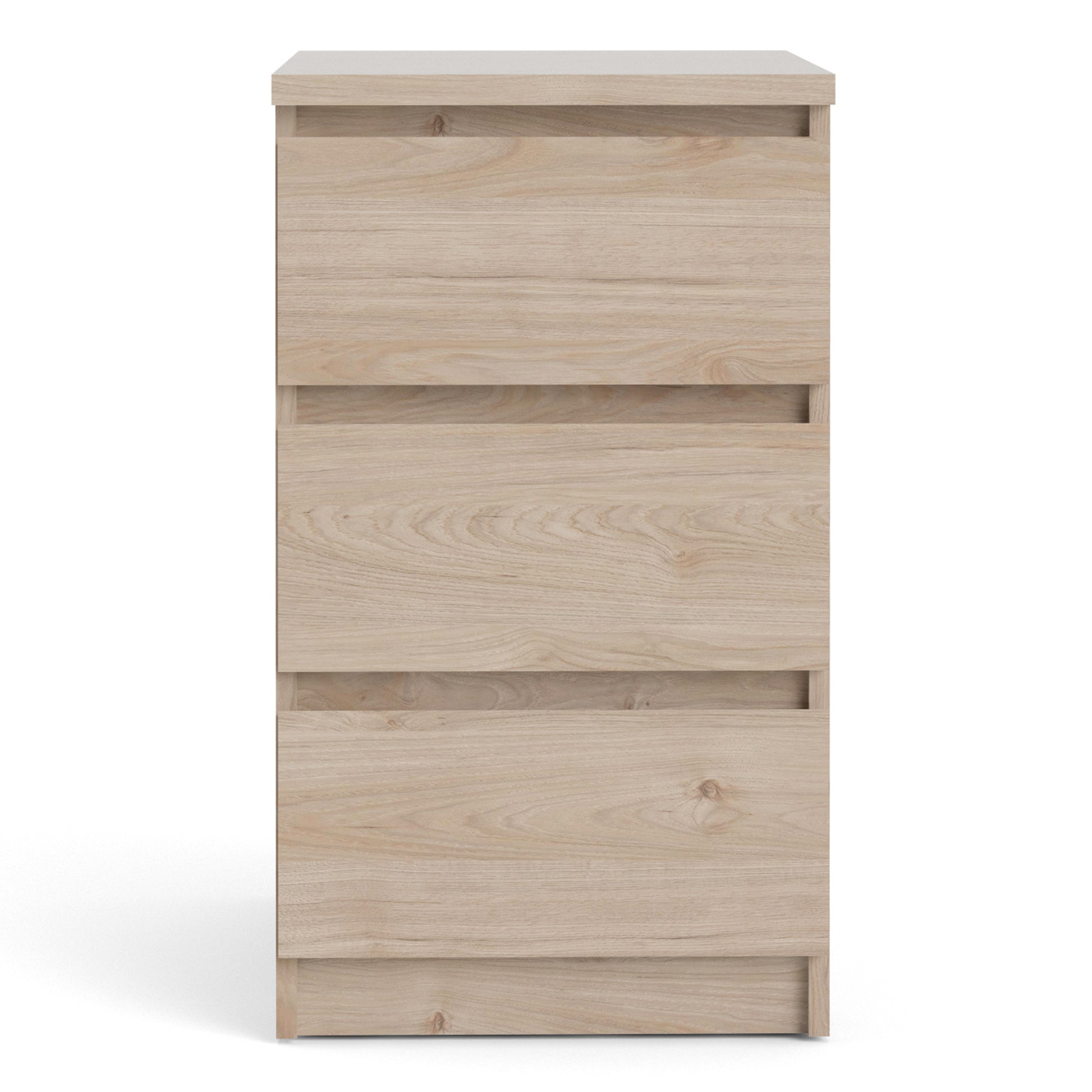 Naia  Bedside 3 Drawers in Jackson Hickory Oak