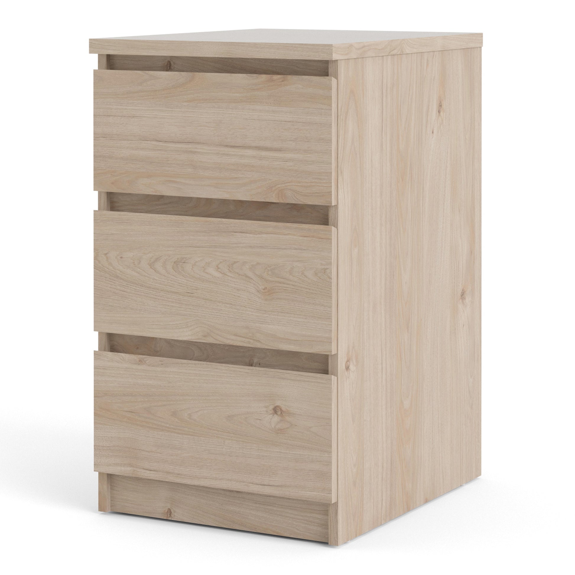 Naia  Bedside 3 Drawers in Jackson Hickory Oak