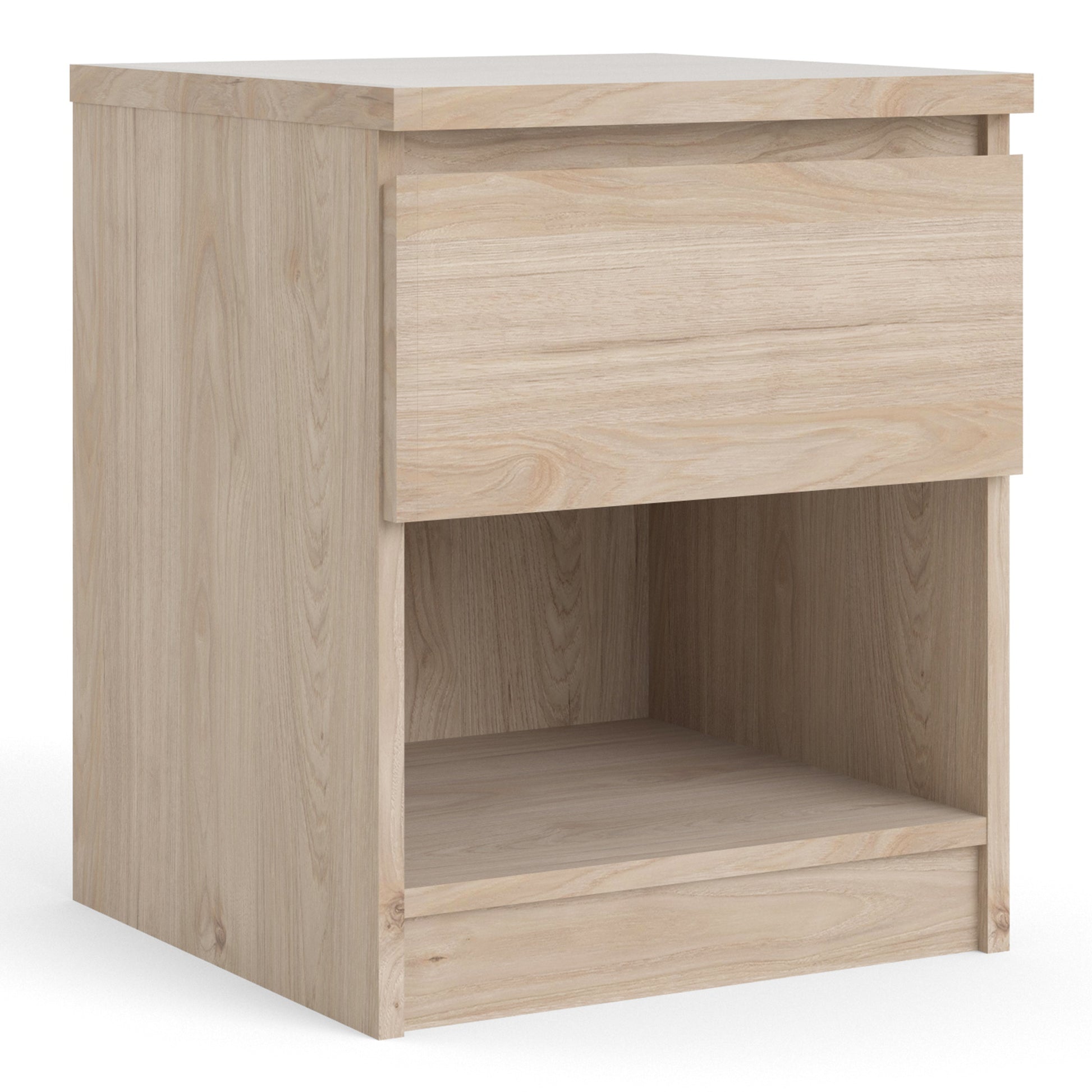Naia  Bedside 1 Drawer 1 Shelf in Jackson Hickory Oak