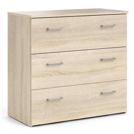 Space  Chest of 3 Drawers in Oak