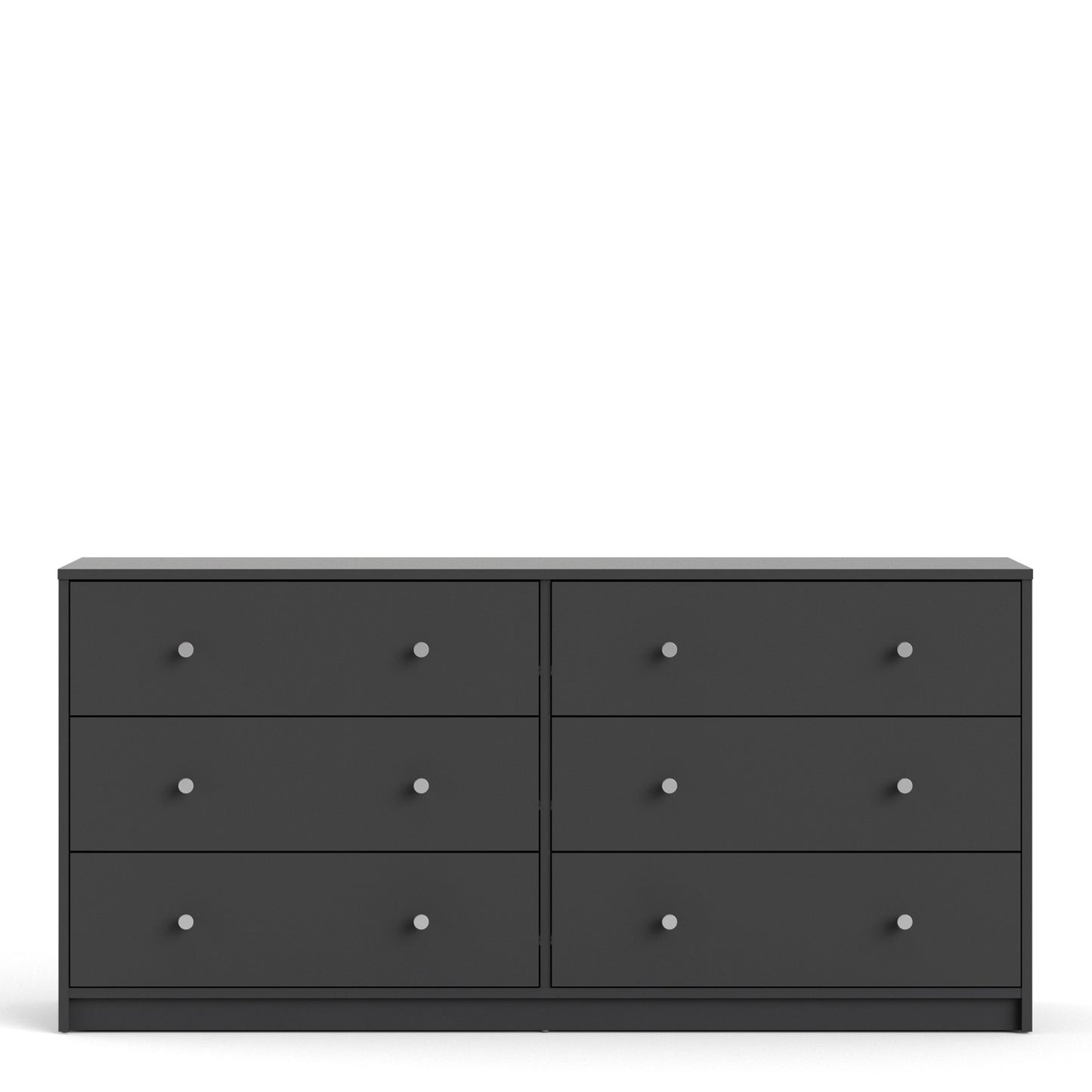 May  Chest of 6 Drawers (3+3) in Grey