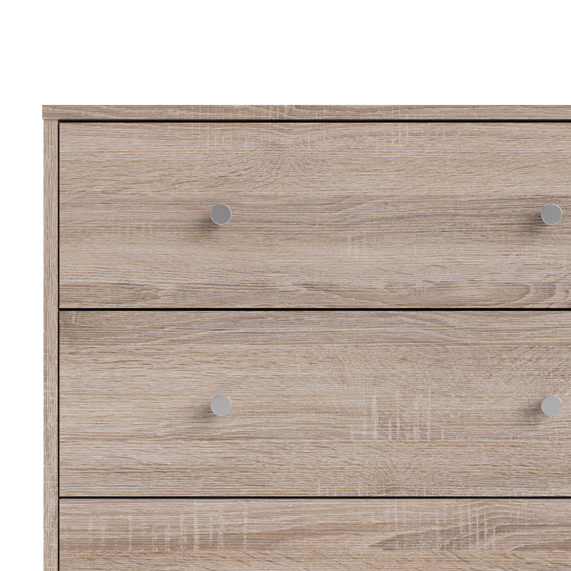 May  Chest of 5 Drawers in Truffle Oak