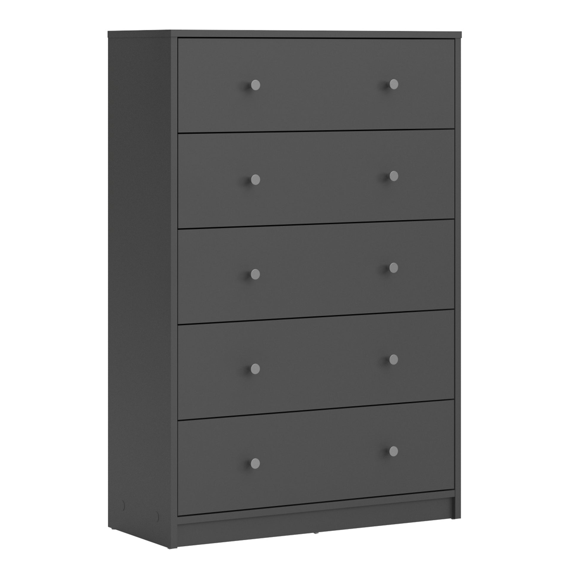 May  Chest of 5 Drawers in Grey