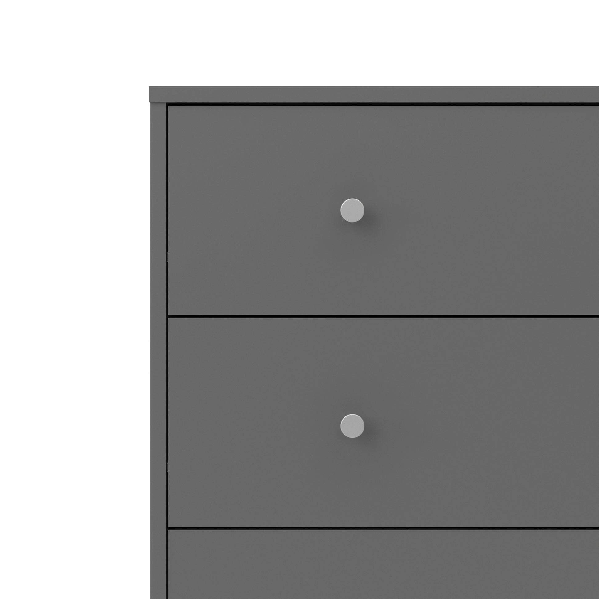 May  Chest of 5 Drawers in Grey