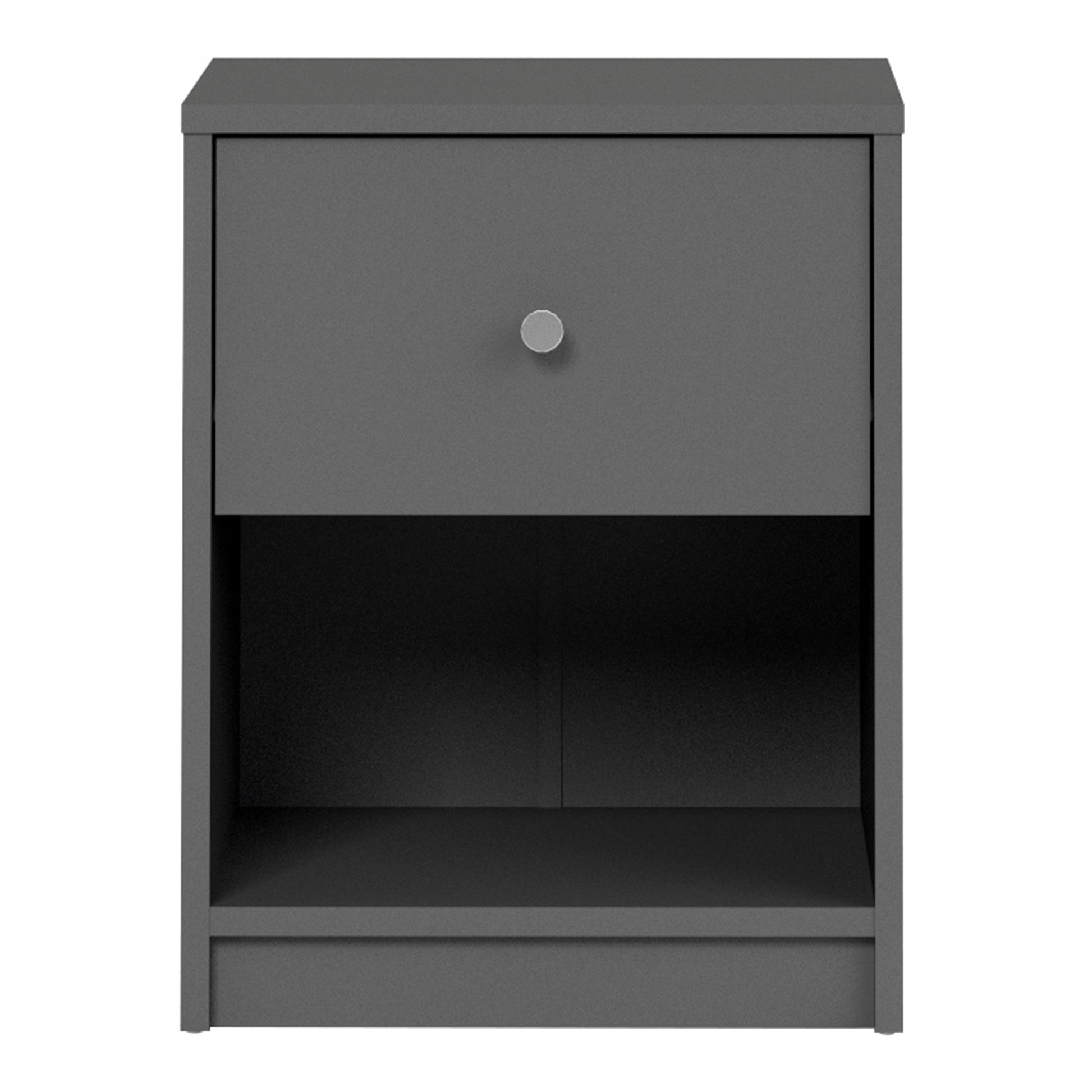 May  Bedside 1 Drawer in Grey