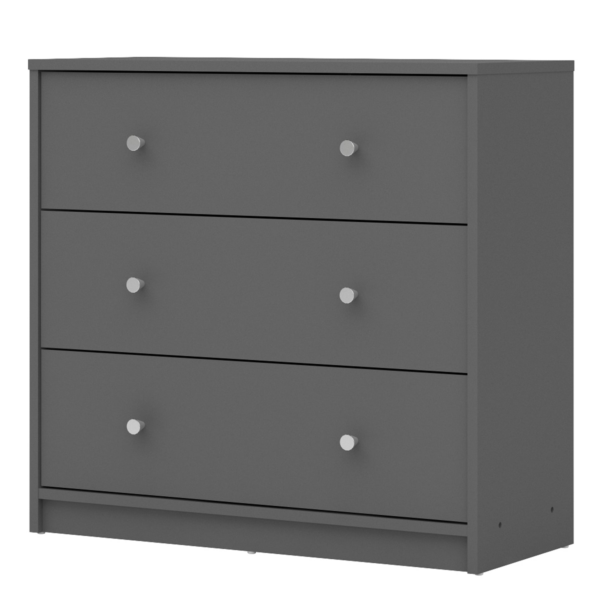 May  Chest of 3 Drawers in Grey