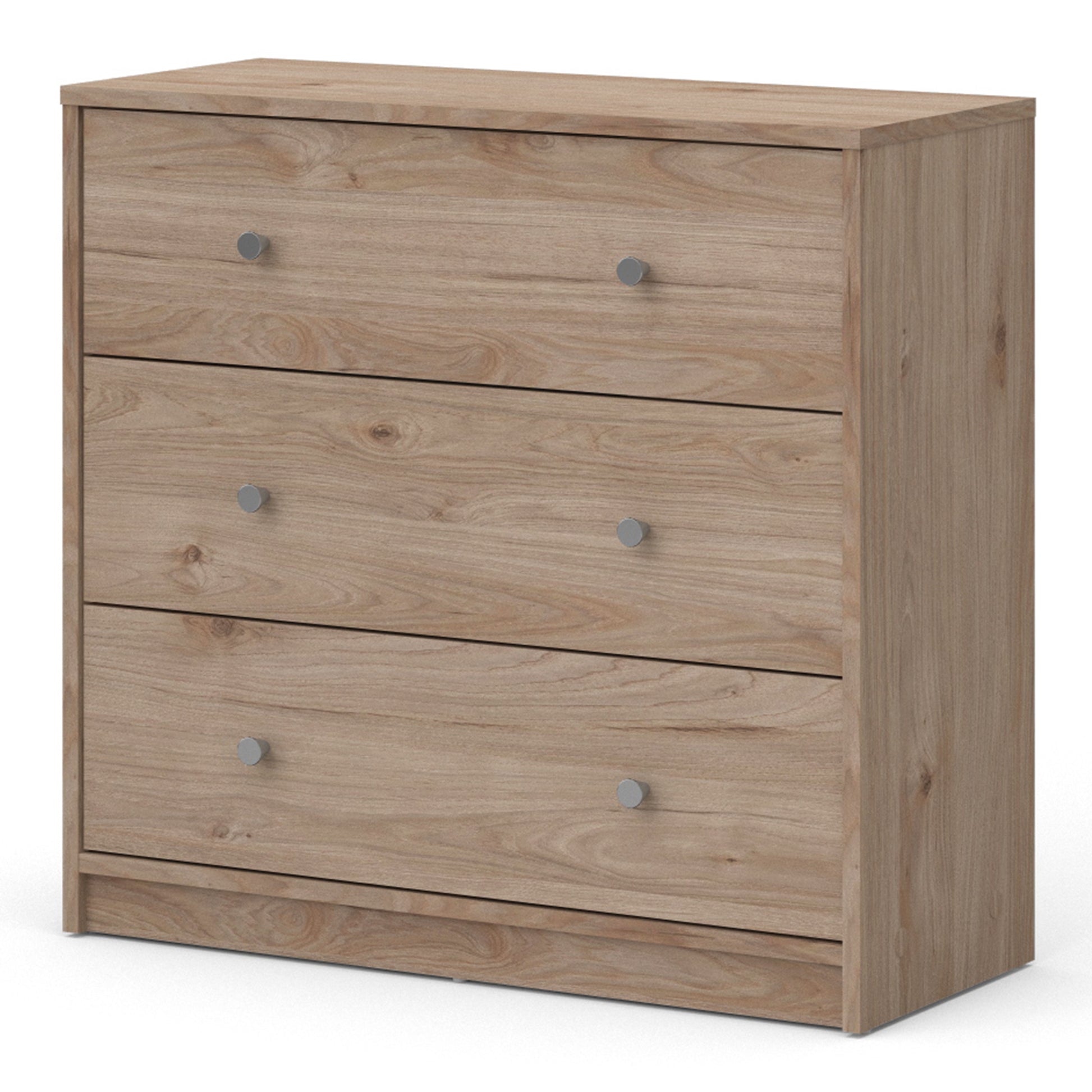 May  Chest of 3 Drawers in Jackson Hickory Oak