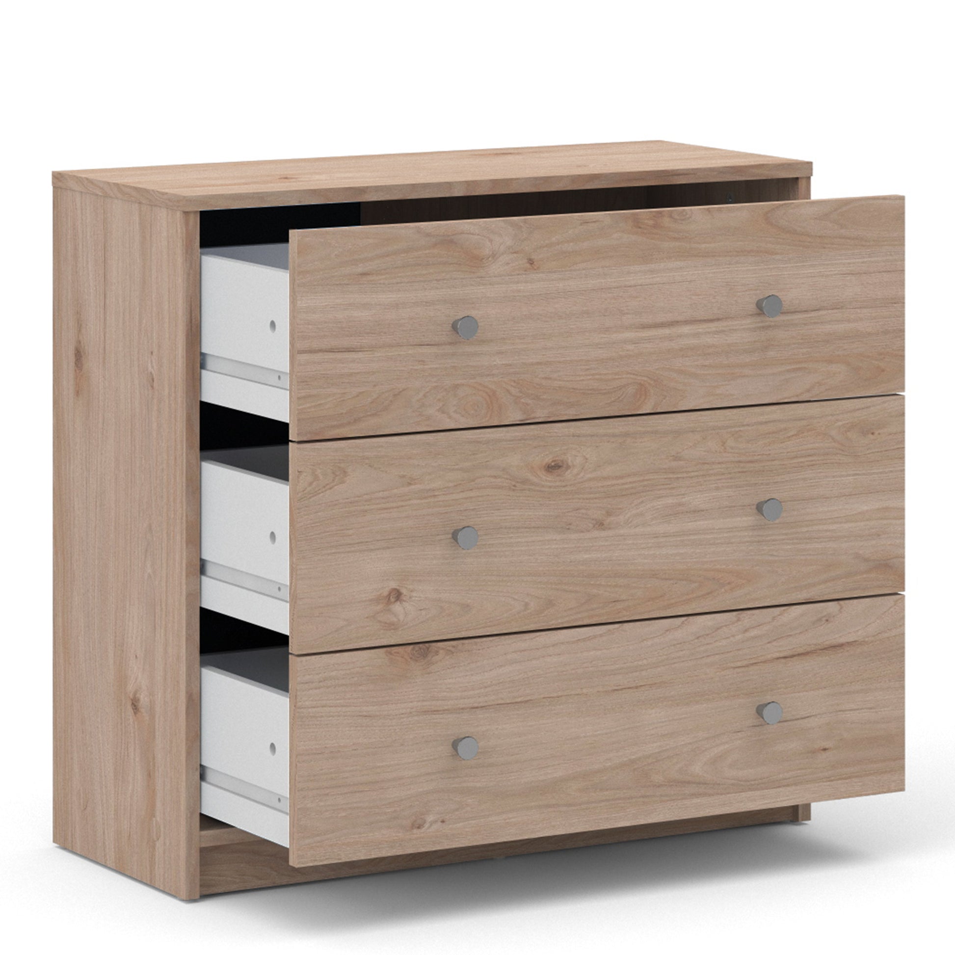 May  Chest of 3 Drawers in Jackson Hickory Oak