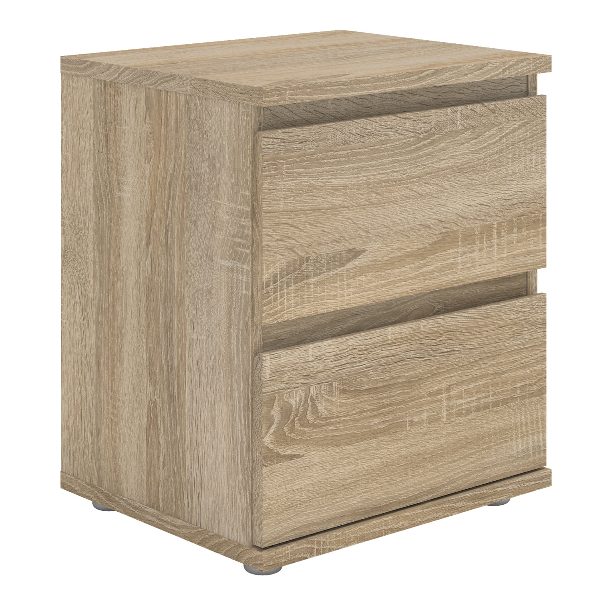 Nova  Bedside 2 Drawer in Oak