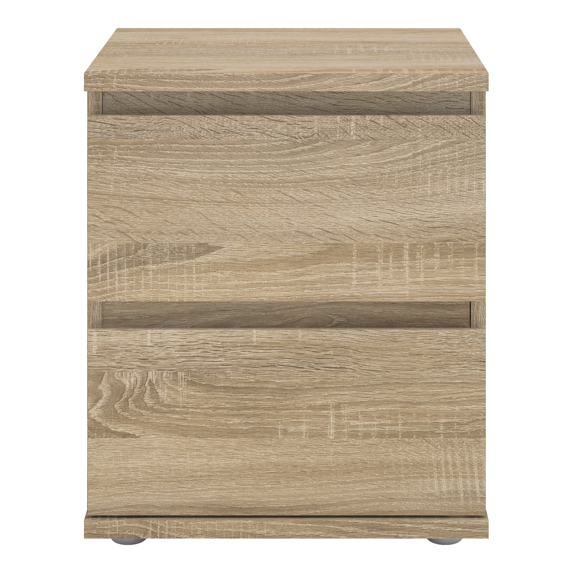 Nova  Bedside 2 Drawer in Oak