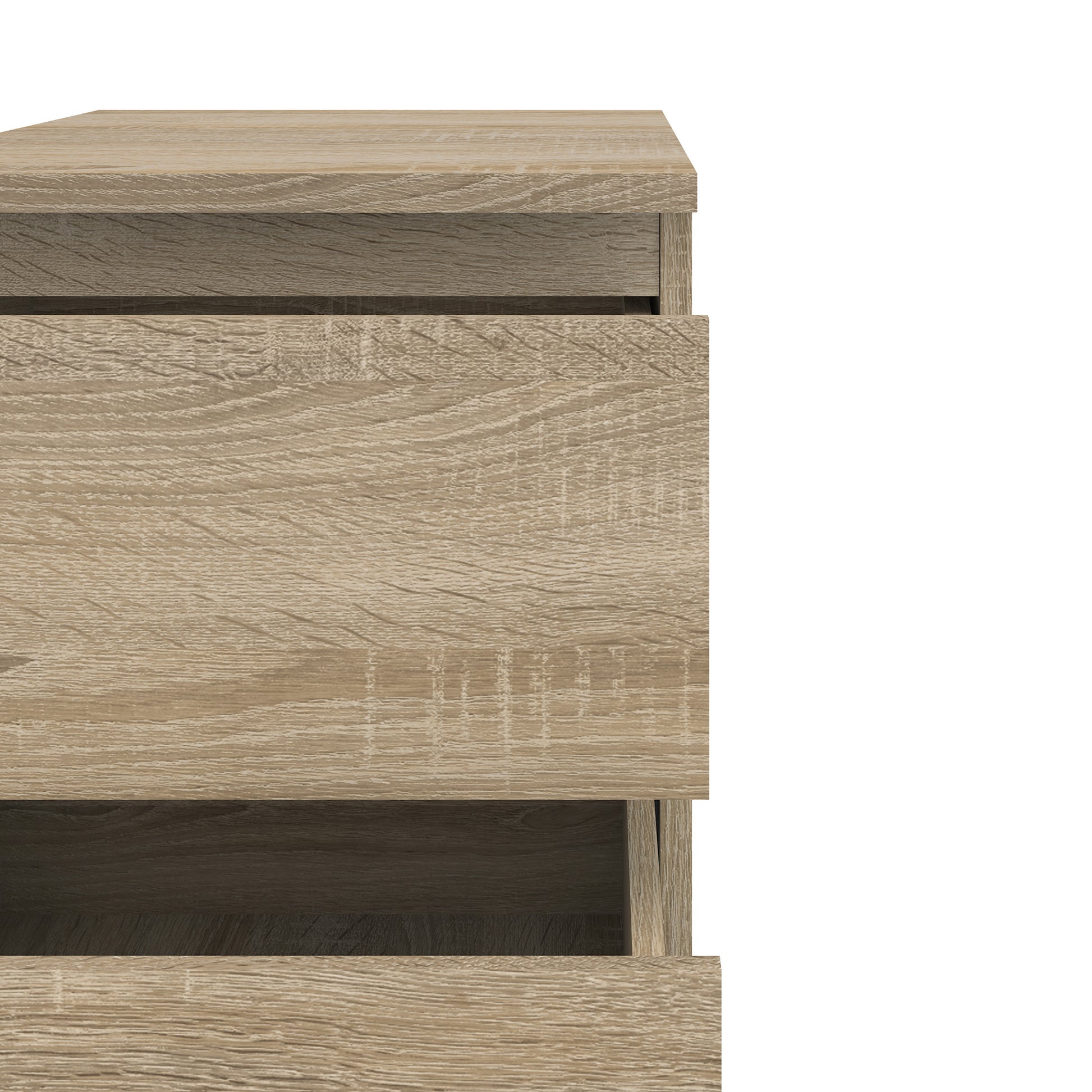 Nova  Bedside 2 Drawer in Oak