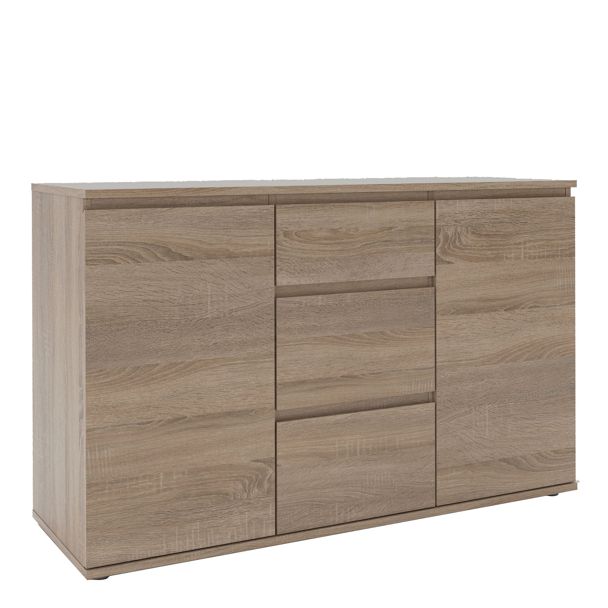 Nova  Sideboard - 3 Drawers 2 Doors in Truffle Oak