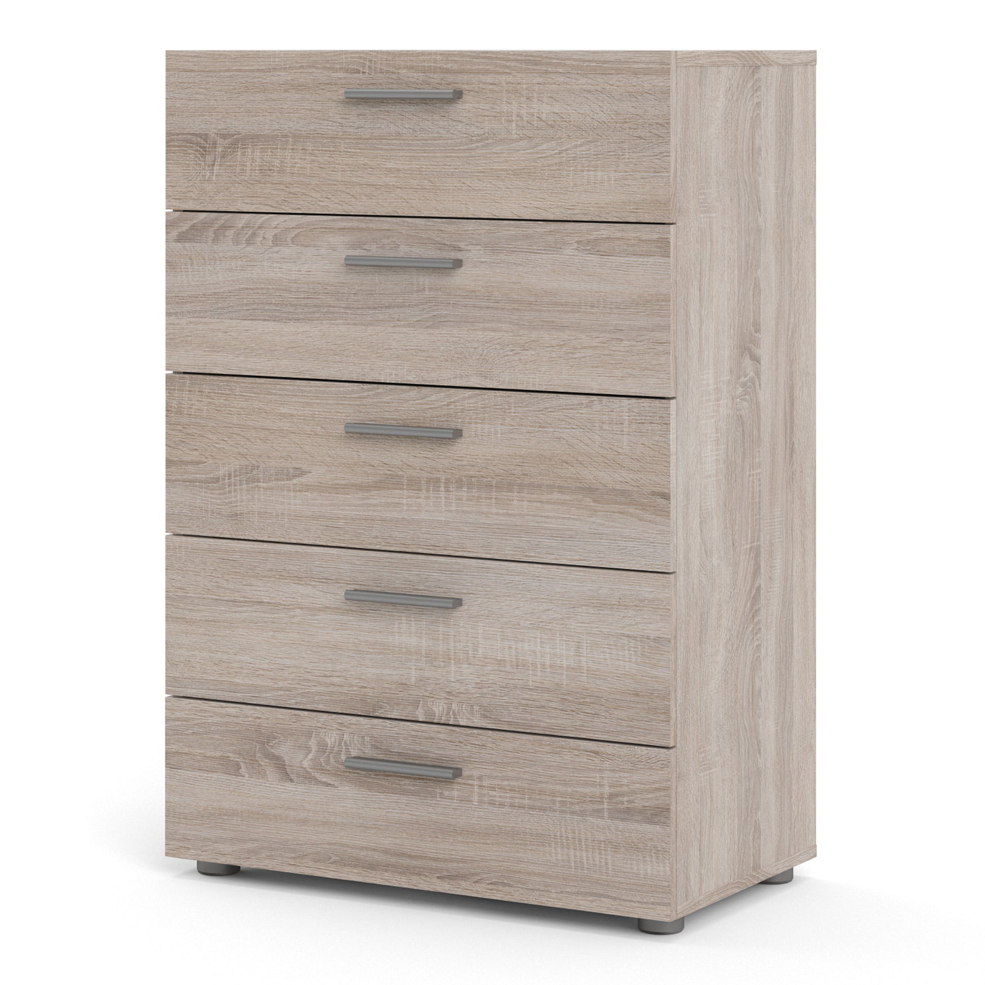 Pepe  Chest of 5 Drawers in Truffle Oak